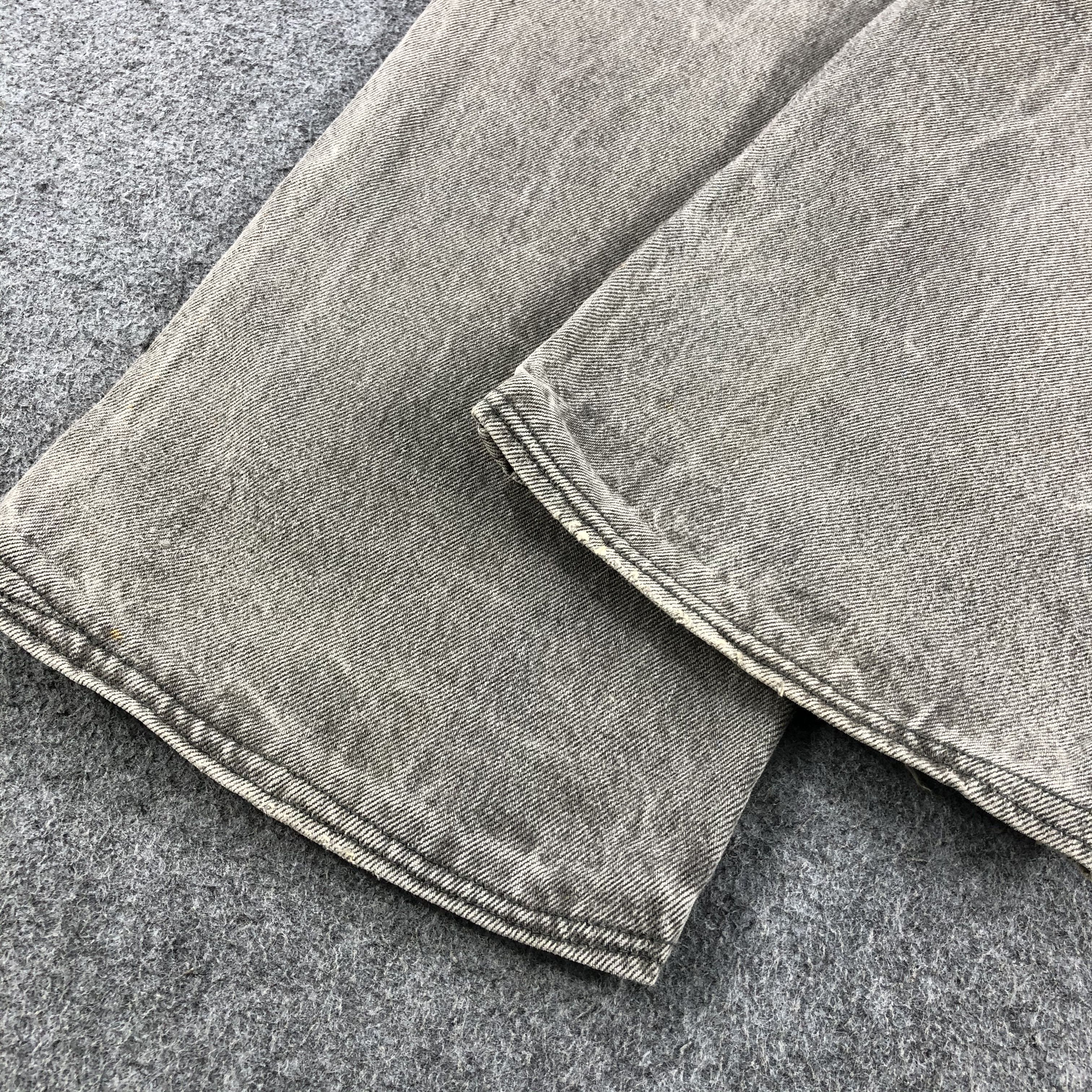 Levi's Vintage 90s Levis 501 Faded Black Jeans-J1654 Size US 36 / EU 52 - 5 Thumbnail
