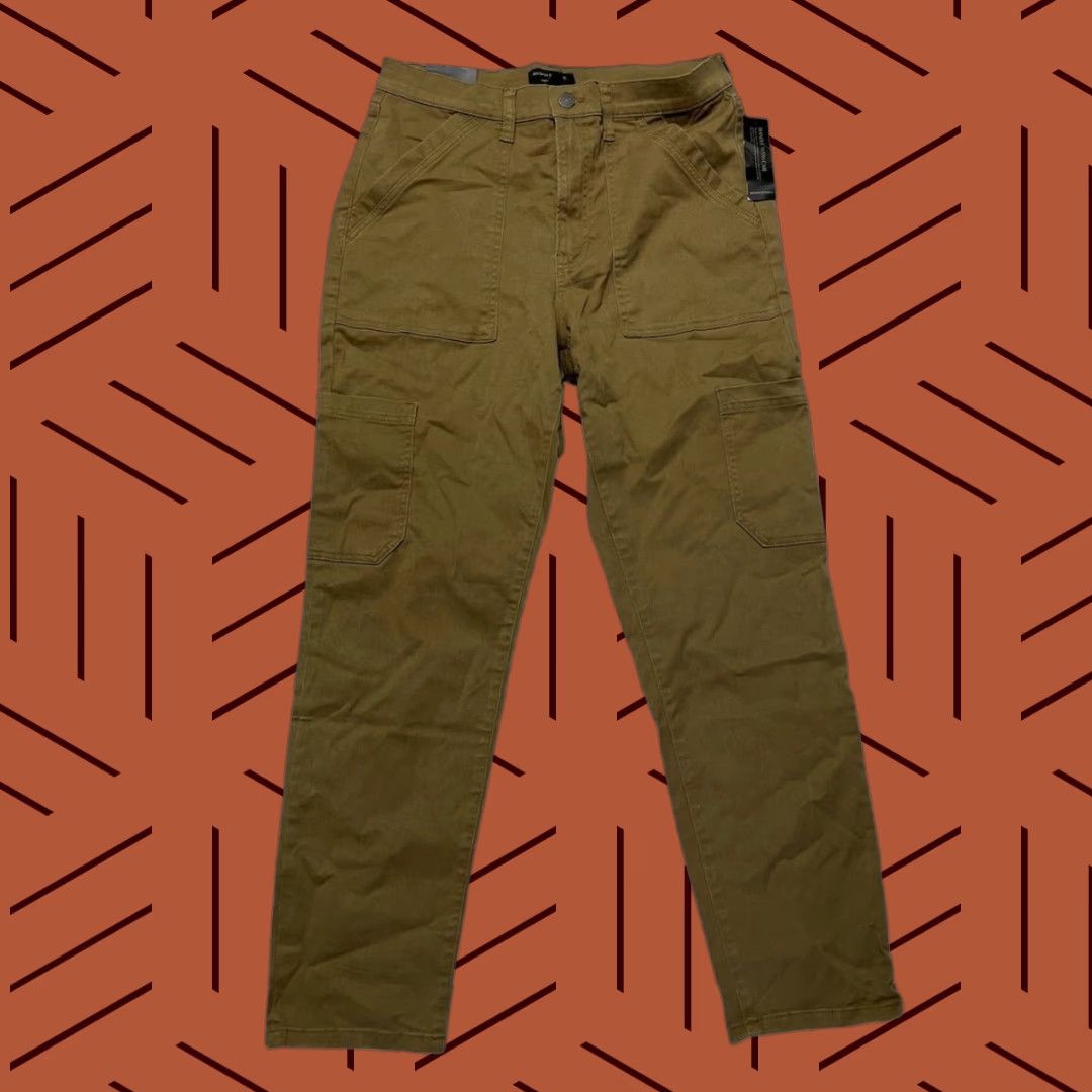 Banana Republic VINTAGE Banana Republic Slim Pant Chino 32x30 Whiskey Brown Size US 32 / EU 48 - 1 Thumbnail
