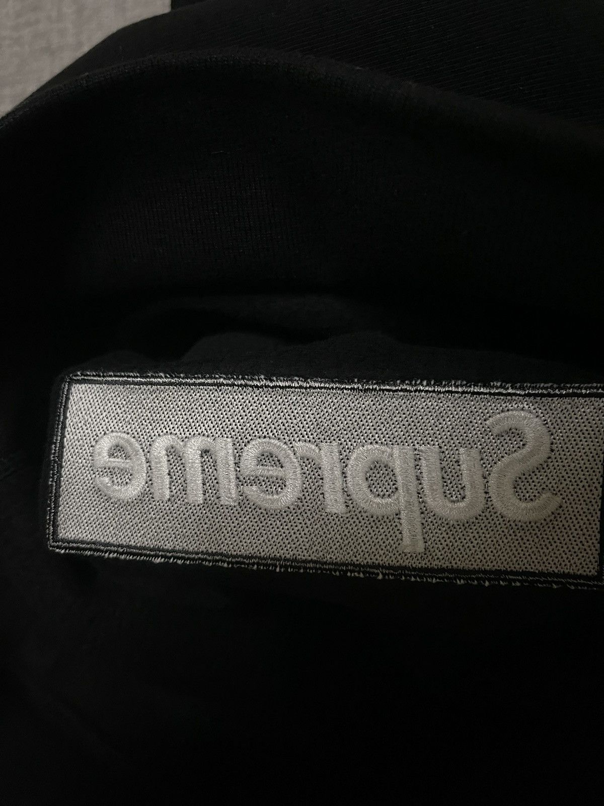Supreme Supreme fw16 black on black hood hooded sweatshirt hoodie Size US S / EU 44-46 / 1 - 9 Thumbnail