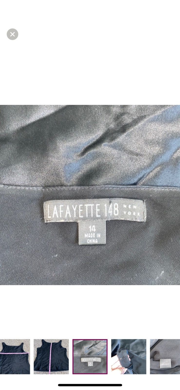 Lafayette 148 Lafayette 148 New York sleeveless layering top size 14 Size XL / US 12-14 / IT 48-50 - 5 Thumbnail