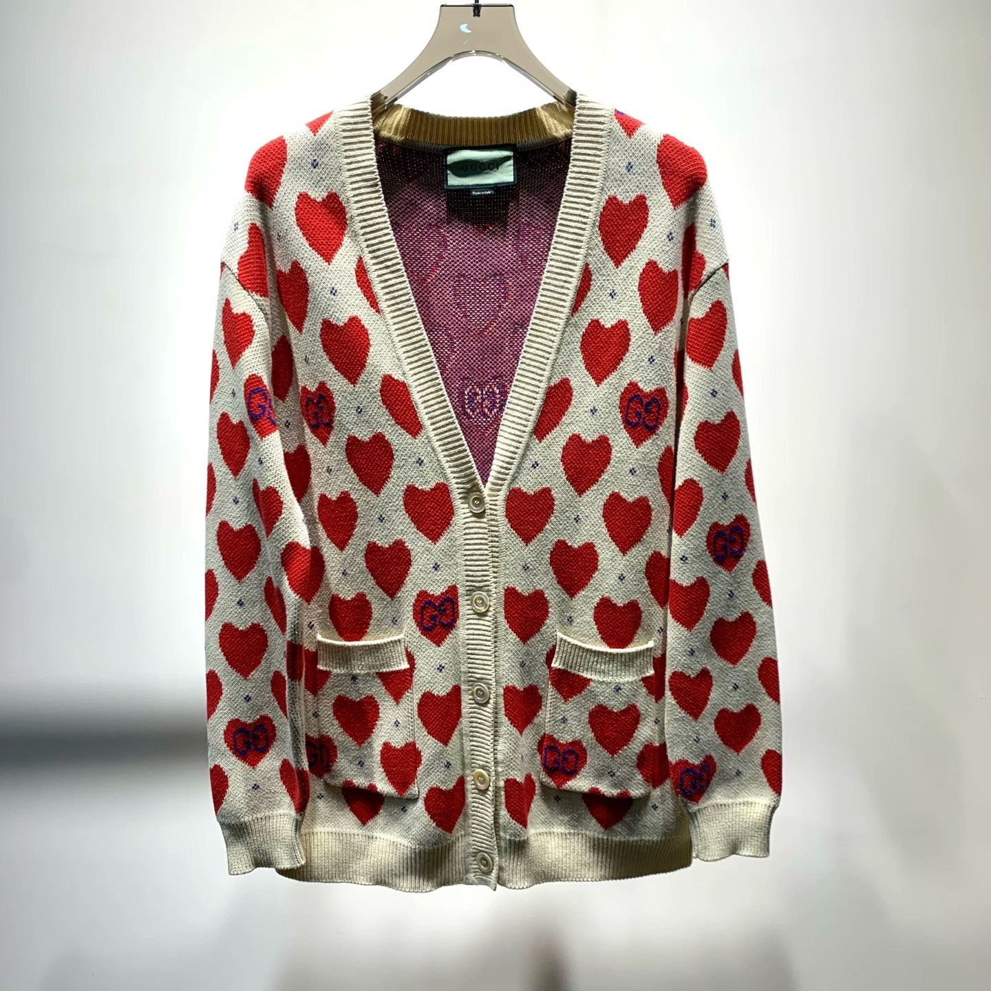 Gucci Gucci Knit White Sweater M Women Size M / US 6-8 / IT 42-44 - 1 Thumbnail