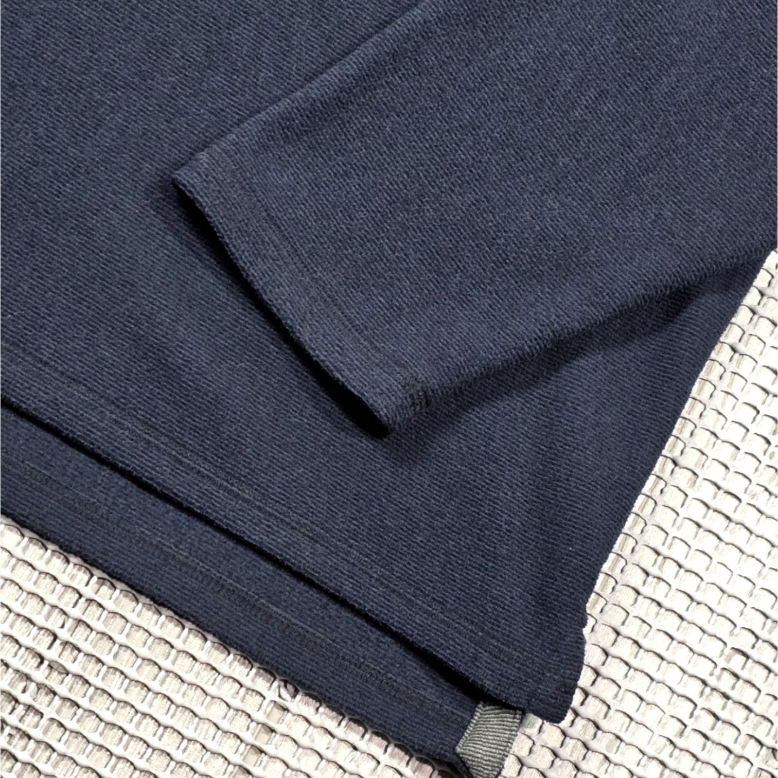 Vintage L.L.Bean Men's Fleece Button Mock Henley Pullover Shirt 505670 Blue L Size US L / EU 52-54 / 3 - 7 Thumbnail