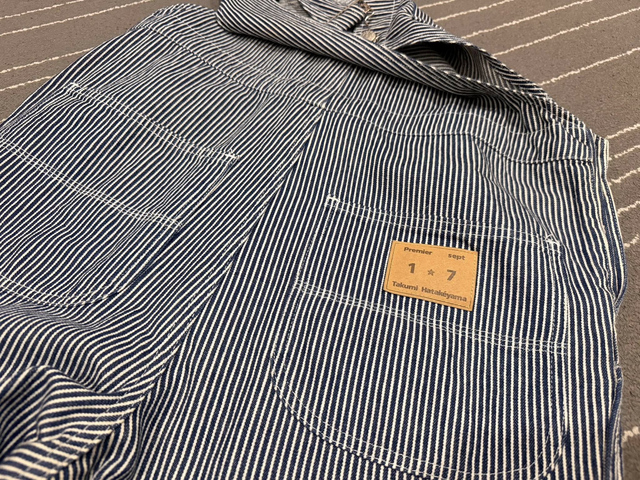 Japanese Brand Takumi Hatakeyama premier sept overall w28-34 1456 Size 30" / US 8 / IT 44 - 3 Thumbnail