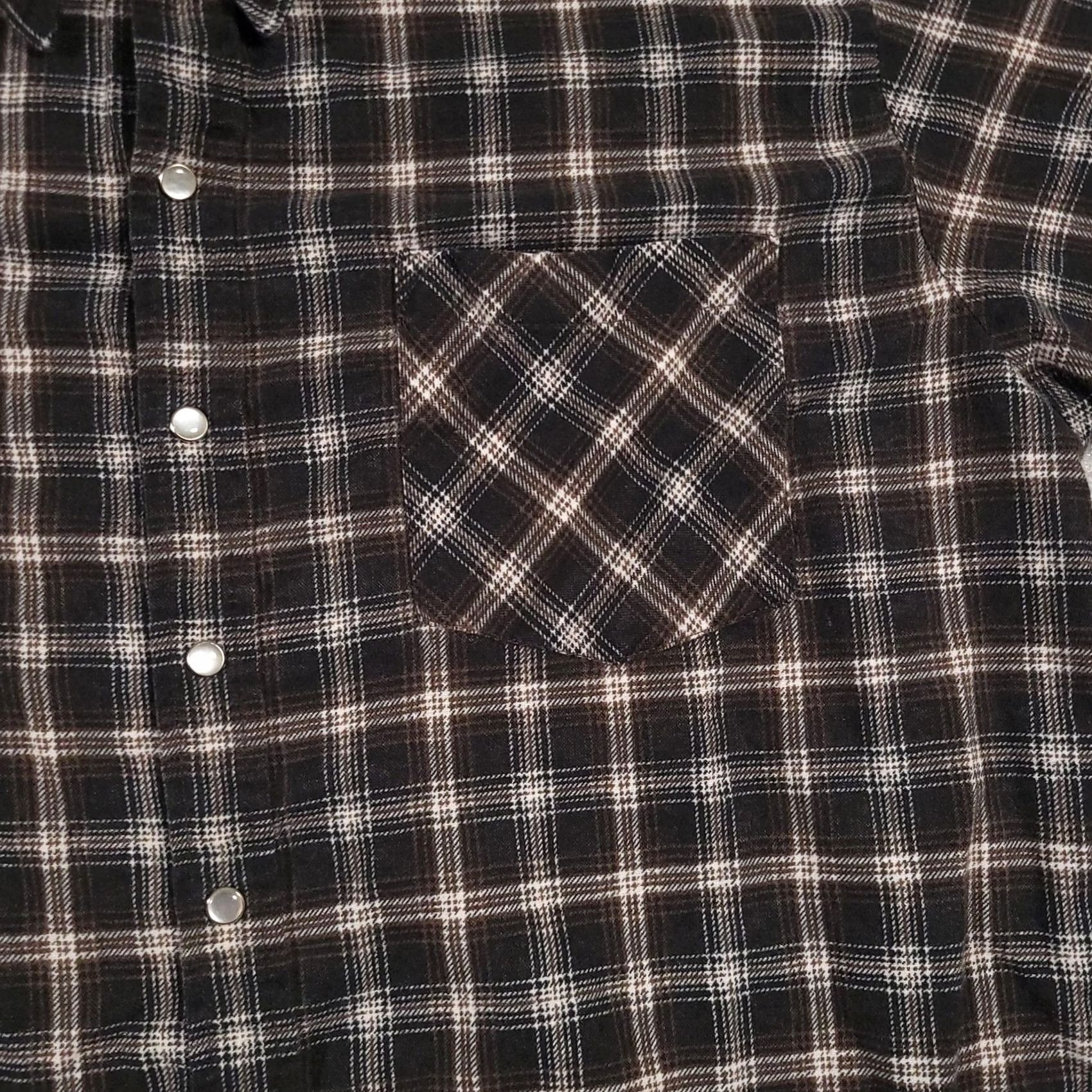Haband VINTAGE Haband Shirt Mens Large Plaid Flannel Pearl Snap Western Vintage 90s Shirt Mens Large Plaid Flannel Pearl Snap Western Vintage 90s Size US L / EU 52-54 / 3 - 3 Thumbnail