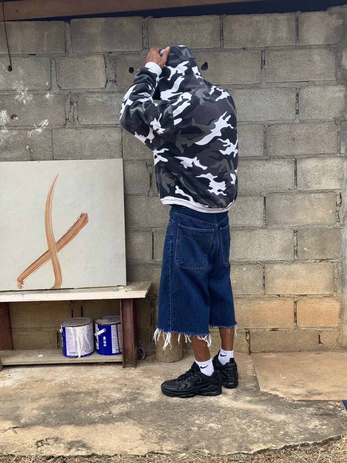Vintage × Wu-Tang Clan Custom Short Vintage wu tang made in Korea. Size US 31 - 8 Thumbnail