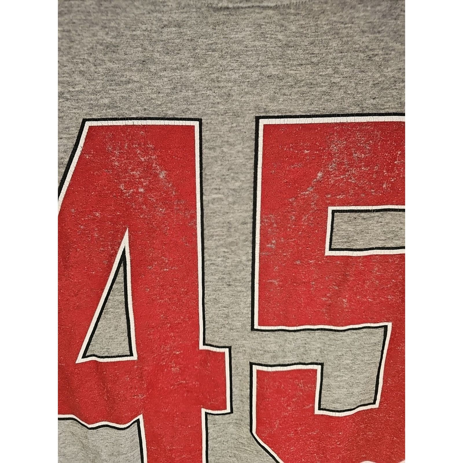 Lee VTG OHIO STATE BUCKEYES FOOTBALL LEE SPORT T- shirt men's L Size US L / EU 52-54 / 3 - 8 Thumbnail