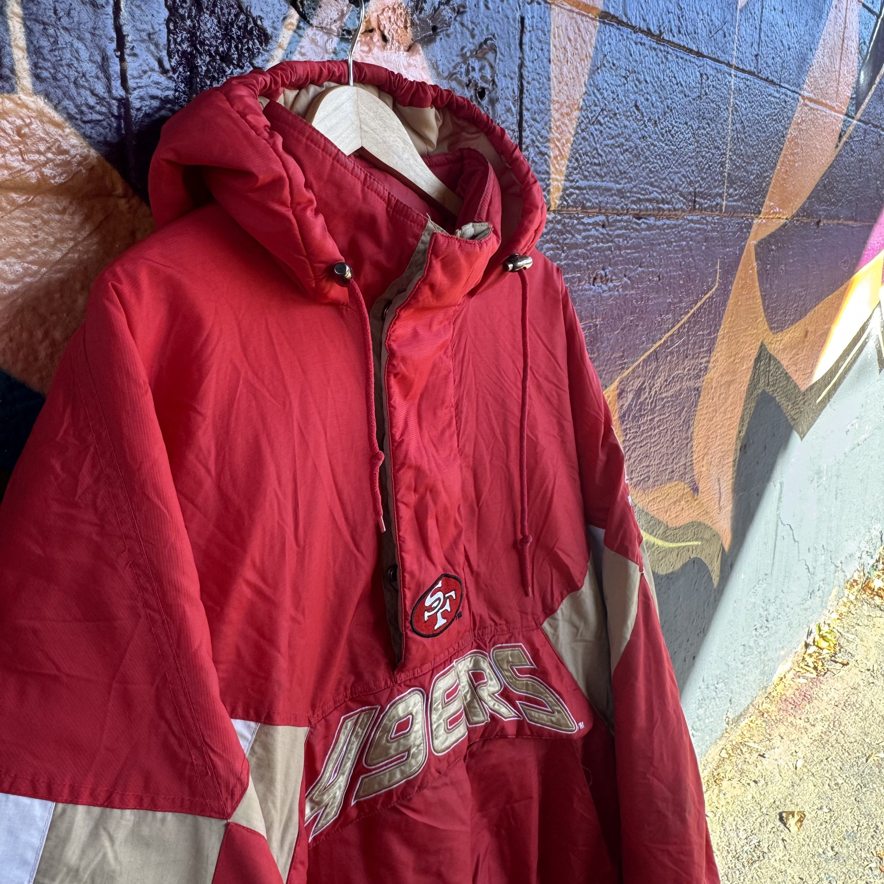 Starter Vintage San Francisco 49ers Starter Pullover Size US XL / EU 56 / 4 - 4 Thumbnail