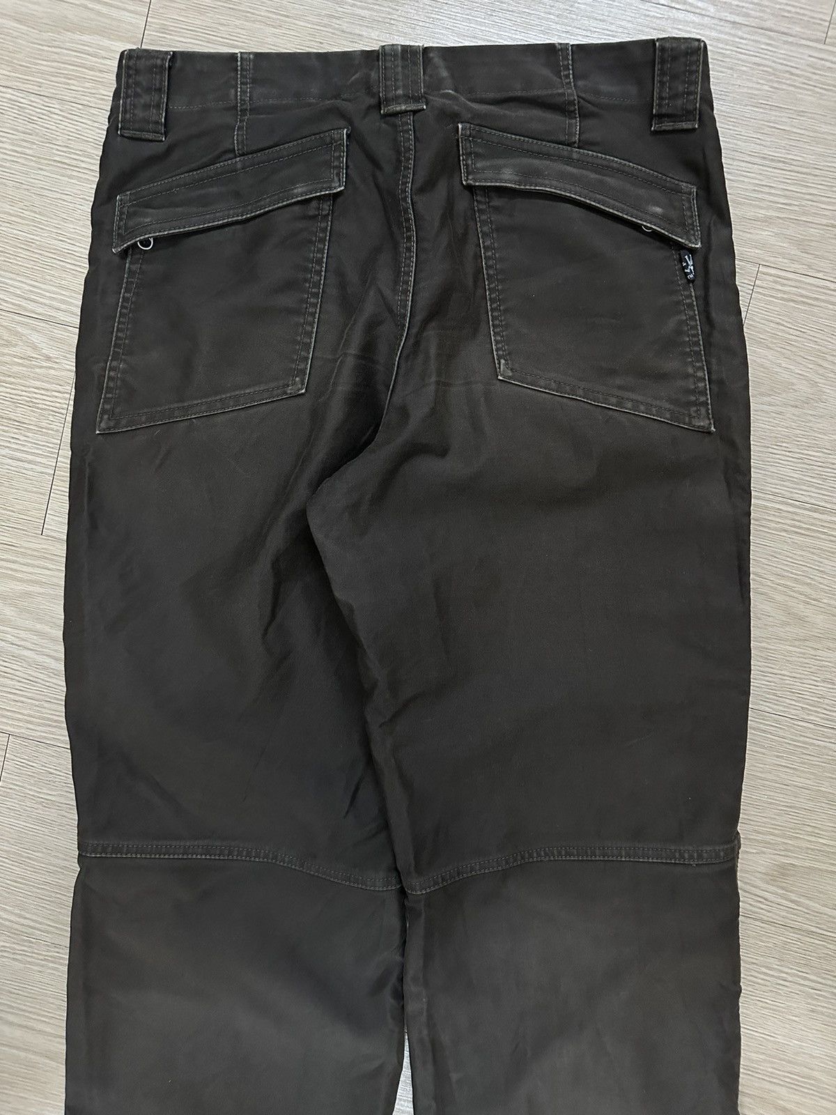 If Six Was Nine × Japanese Brand × Seditionaries Custom Culture Bondage Cargo Tactical Multi Flared Pants Size US 32 / EU 48 - 12 Thumbnail