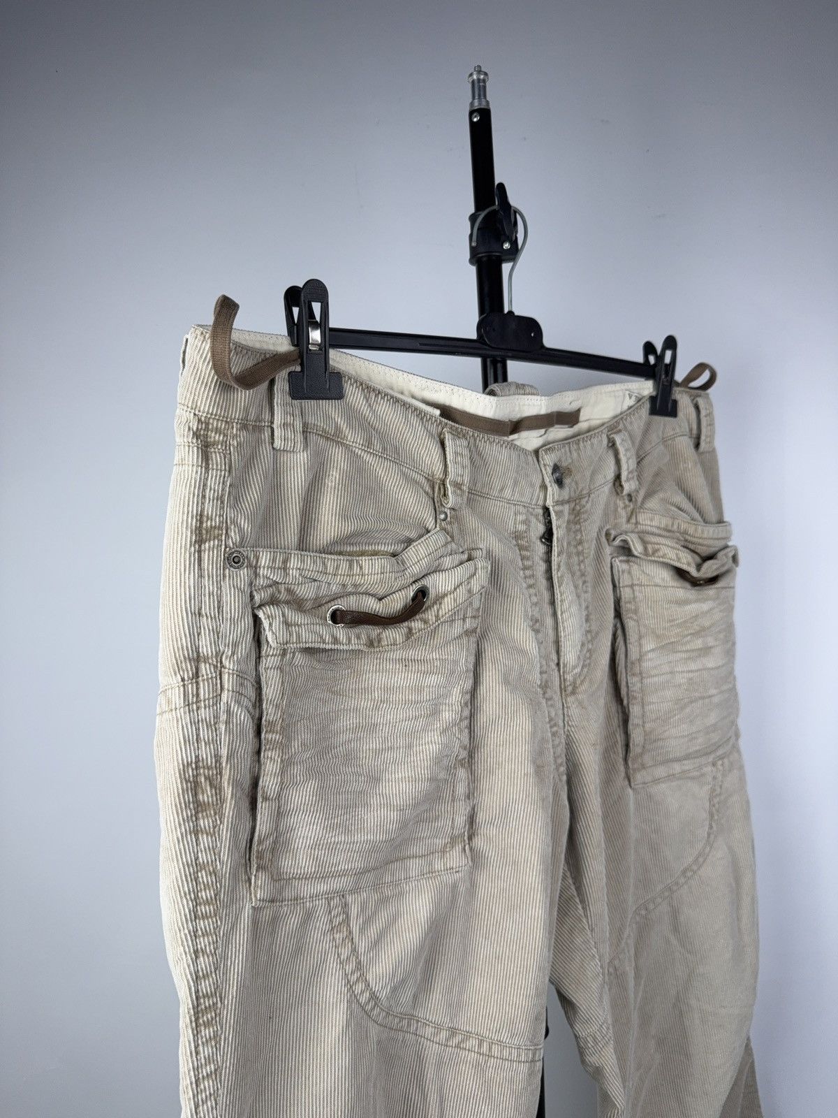 Japanese Brand Wisdom WSF Corduroy Utility Cargo Pants Military Techwear Size US 38 / EU 54 - 19 Thumbnail