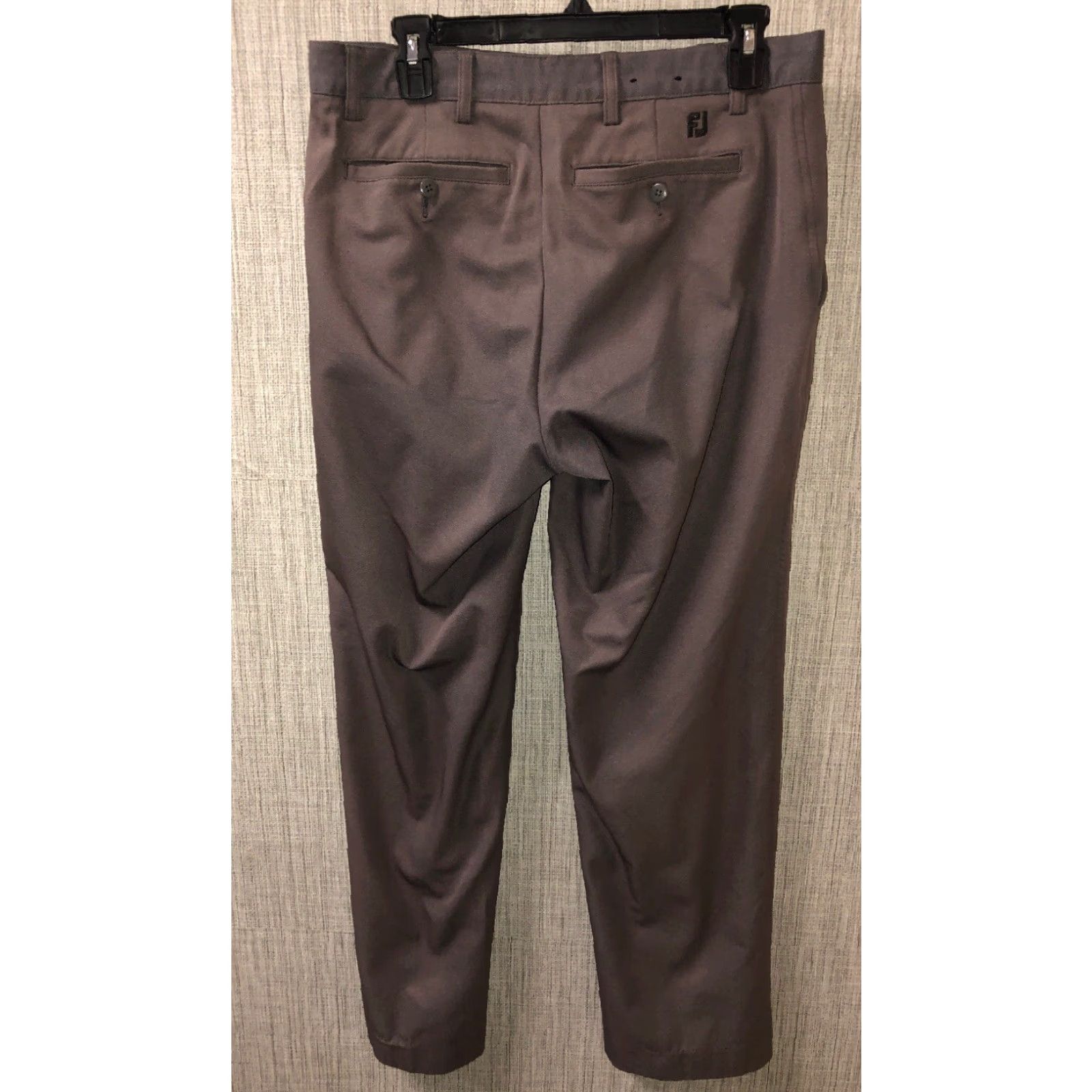 Footjoy FootJoy Pants Golf Mens Gray Polyester 32x32 Size Regular Inseam 32 Casual Gray Mens Size US 32 / EU 48 - 5 Thumbnail