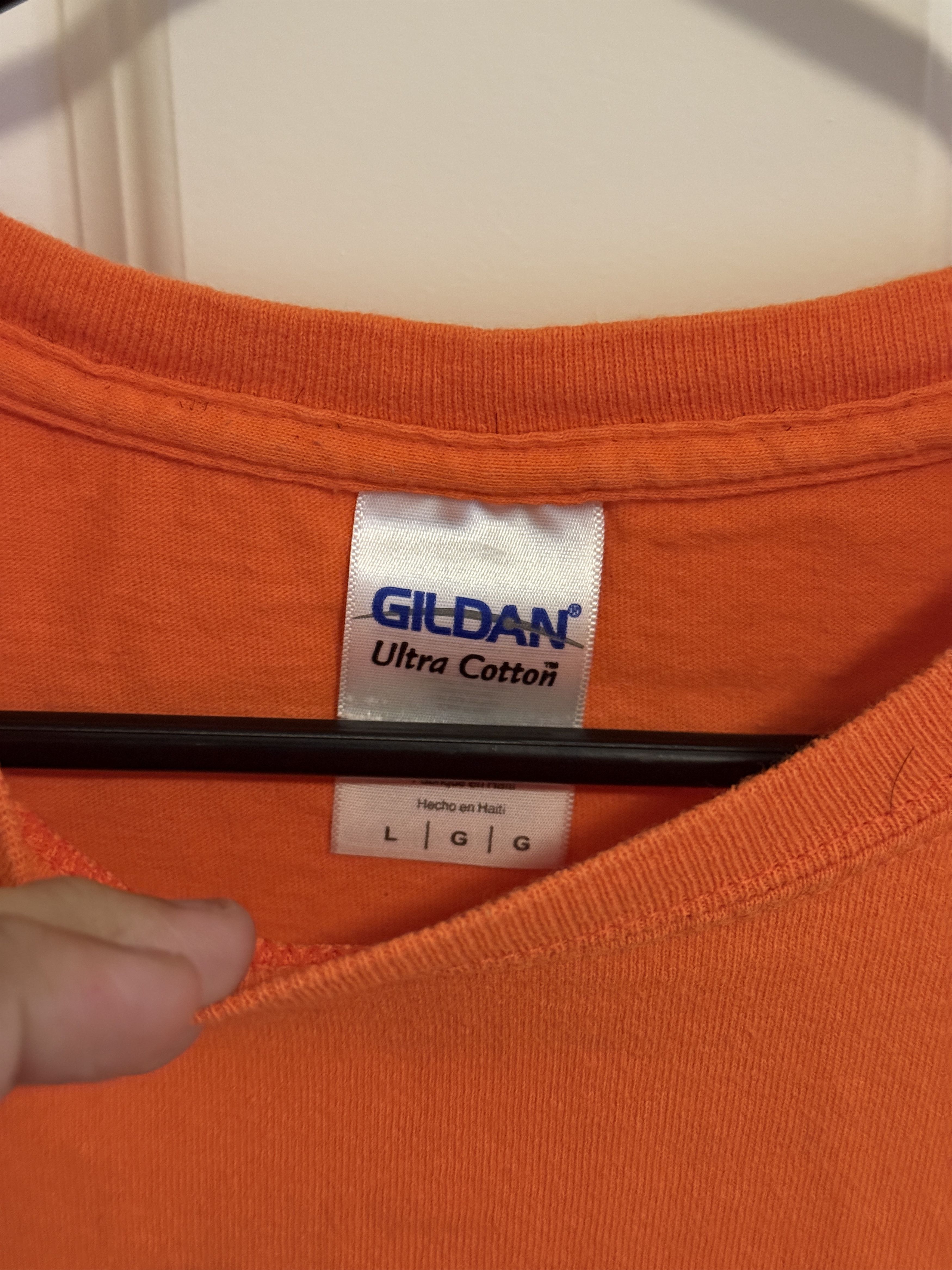 Gildan Injury Reserve Drive It Like It's Stolen T-Shirt, Orange Size US L / EU 52-54 / 3 - 3 Thumbnail