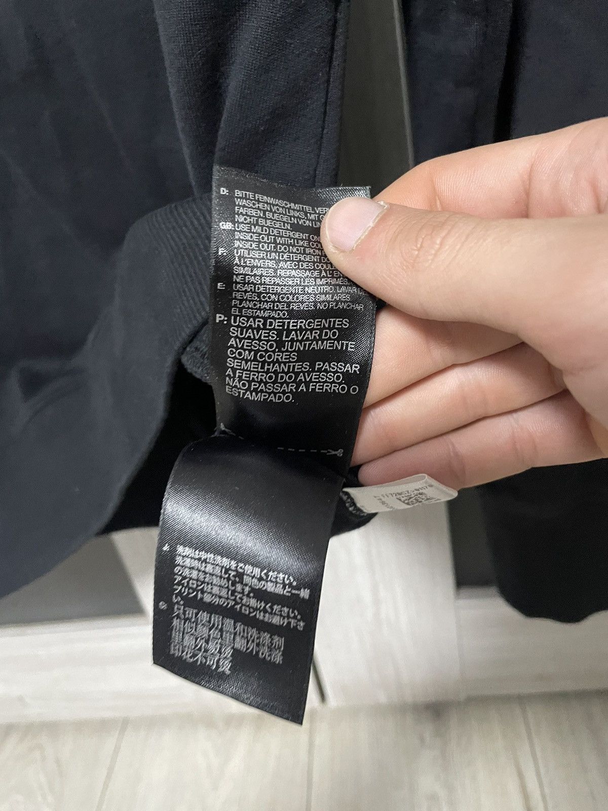 Adidas × Japanese Brand × Yohji Yamamoto Yohji Yamamoto Y3 Adidas Sweatshirt Crewneck Black Logo Size US M / EU 48-50 / 2 - 14 Thumbnail