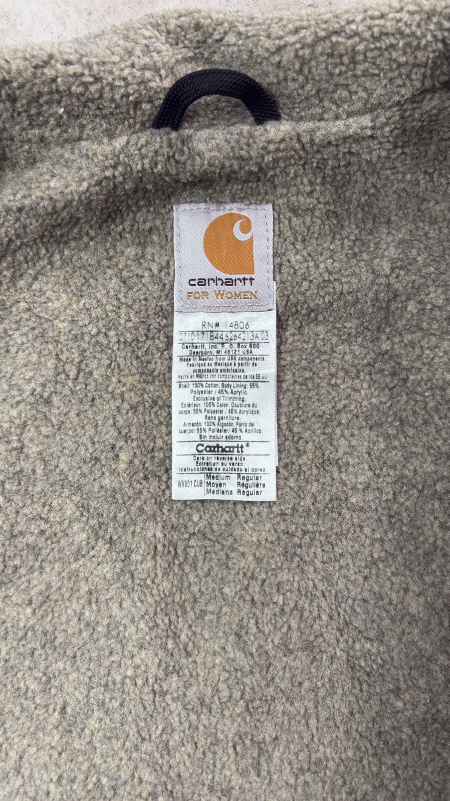 Carhartt 💰 SOLD 💰Carhartt Vintage Sherpa Vest (CUB - July 2010) Size US M / EU 48-50 / 2 - 5 Thumbnail