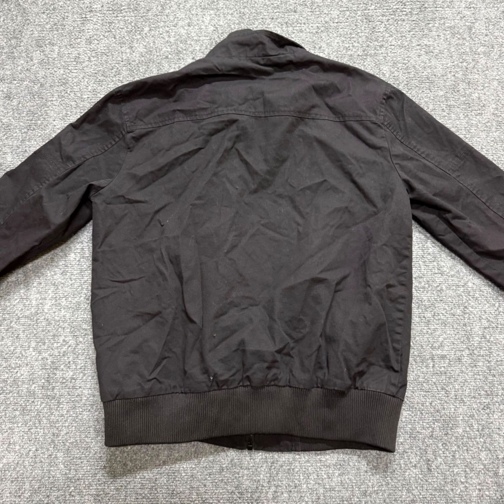 Vintage Y2K Chou Yatou Jacket Mens M Black Full-zip Patch Flap Pocket Patterned Liner Size US M / EU 48-50 / 2 - 2 Thumbnail