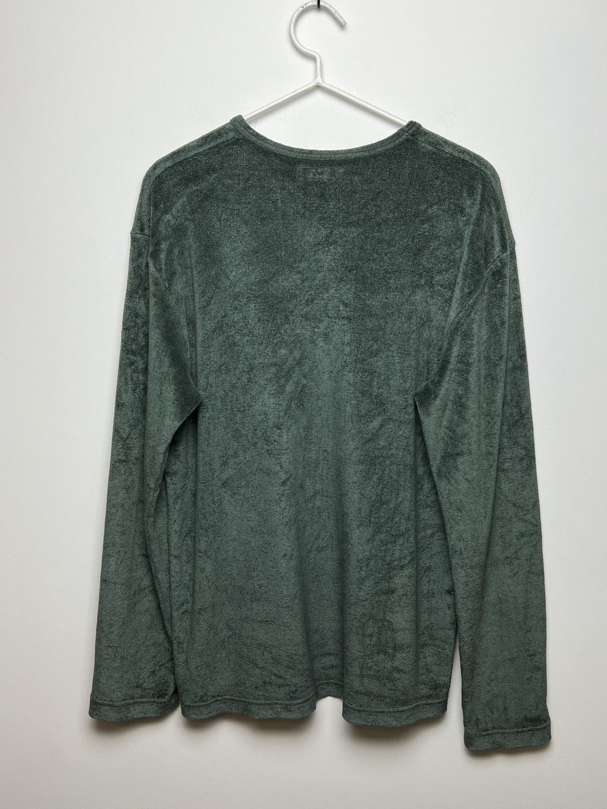 Giorgio Armani armani velour longsleeve archive vintage s-m Size US M / EU 48-50 / 2 - 8 Thumbnail