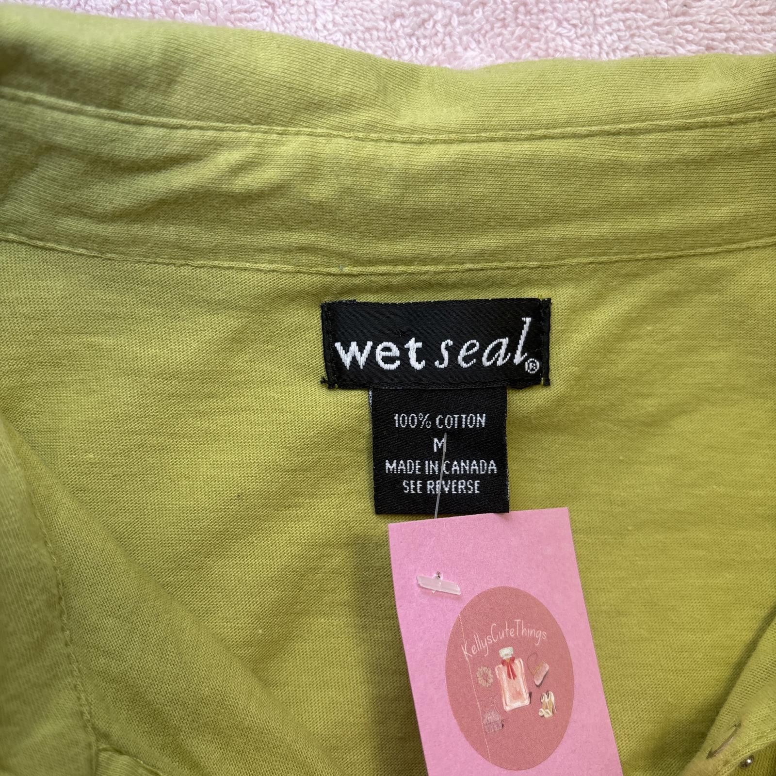 Other y2k wet seal henley blouse top Size M / US 6-8 / IT 42-44 - 5 Thumbnail