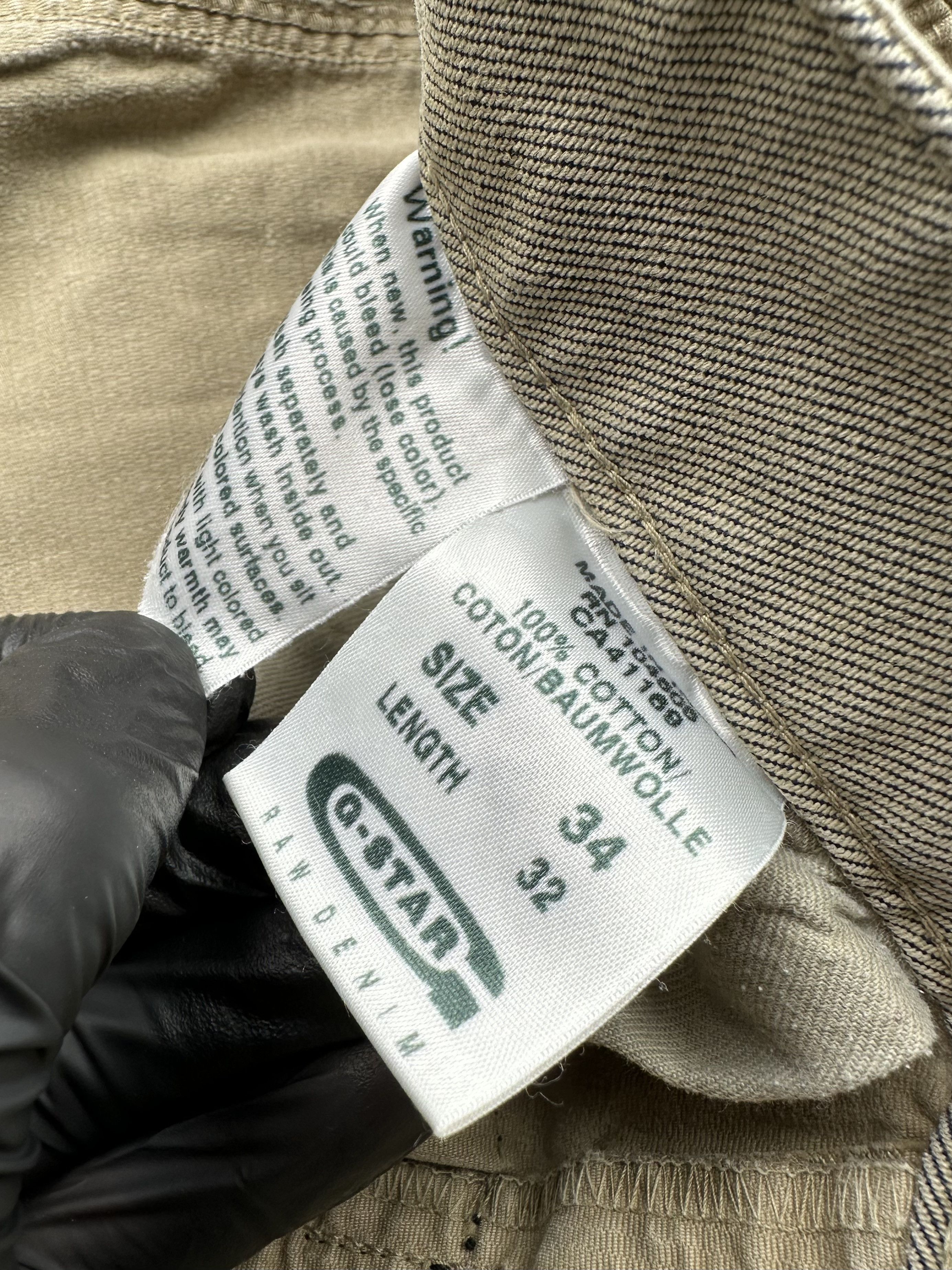 G-Star G Star Raw Vintage Pants (B25) Size US 34 / EU 50 - 8 Thumbnail
