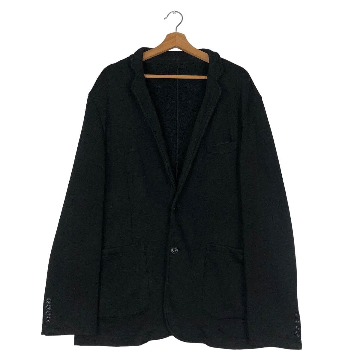 Japanese Brand 🔥Vintage Chore Work Jacket Edwin Rich Black Size US L / EU 52-54 / 3 - 1 Thumbnail