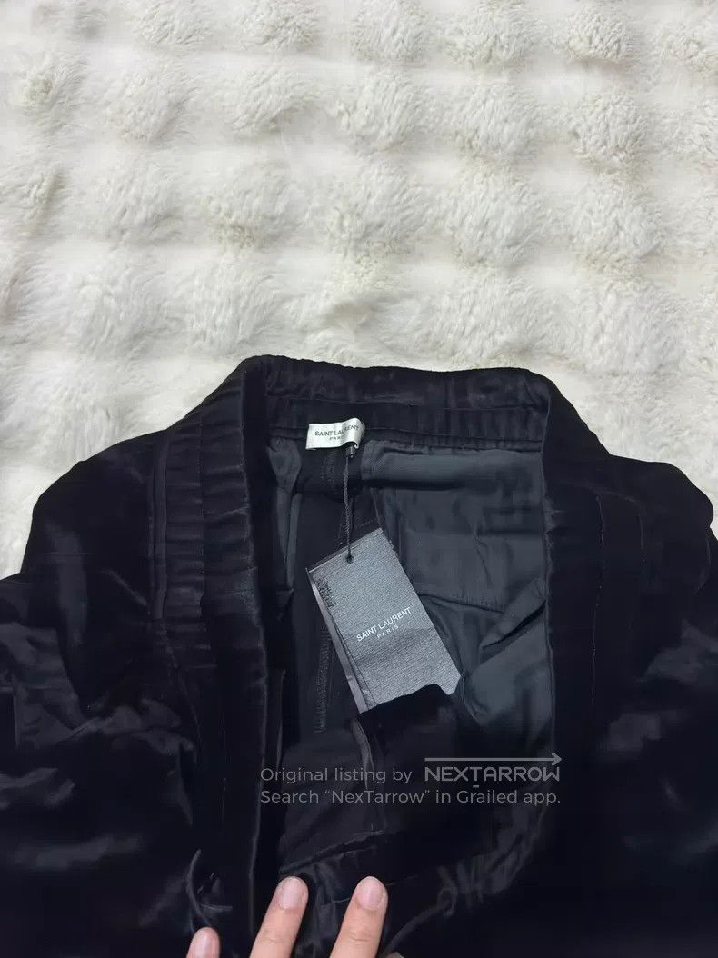 Saint Laurent Paris Saint Laurent Paris size XL Velvet elastic men's casual pa Size US 27 - 3 Thumbnail