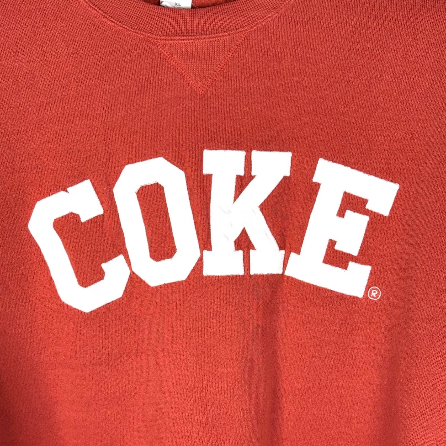 Vintage VINTAGE Coca-Cola Sweatshirt Red XL Adults Crewneck Pullover USA Made 90s Coca-Cola Shirt Hoodie Sweatshirt Mens Womens Boys Girls Size US XL / EU 56 / 4 - 3 Thumbnail