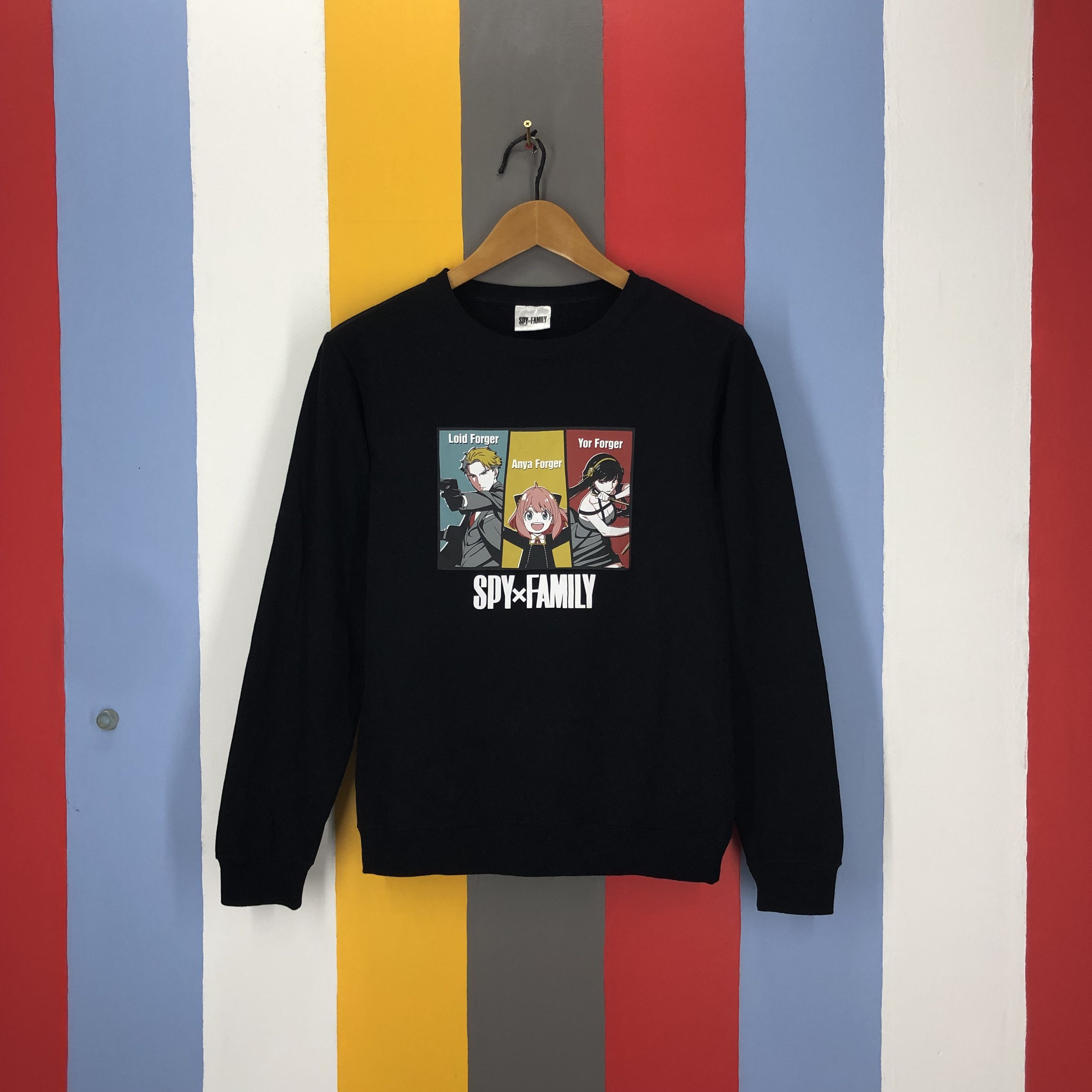 Anime SPY x FAMILY Japanese Anime Crew Neck Sweatshirt #1680/05 Size US XS / EU 42 / 0 - 1 Thumbnail