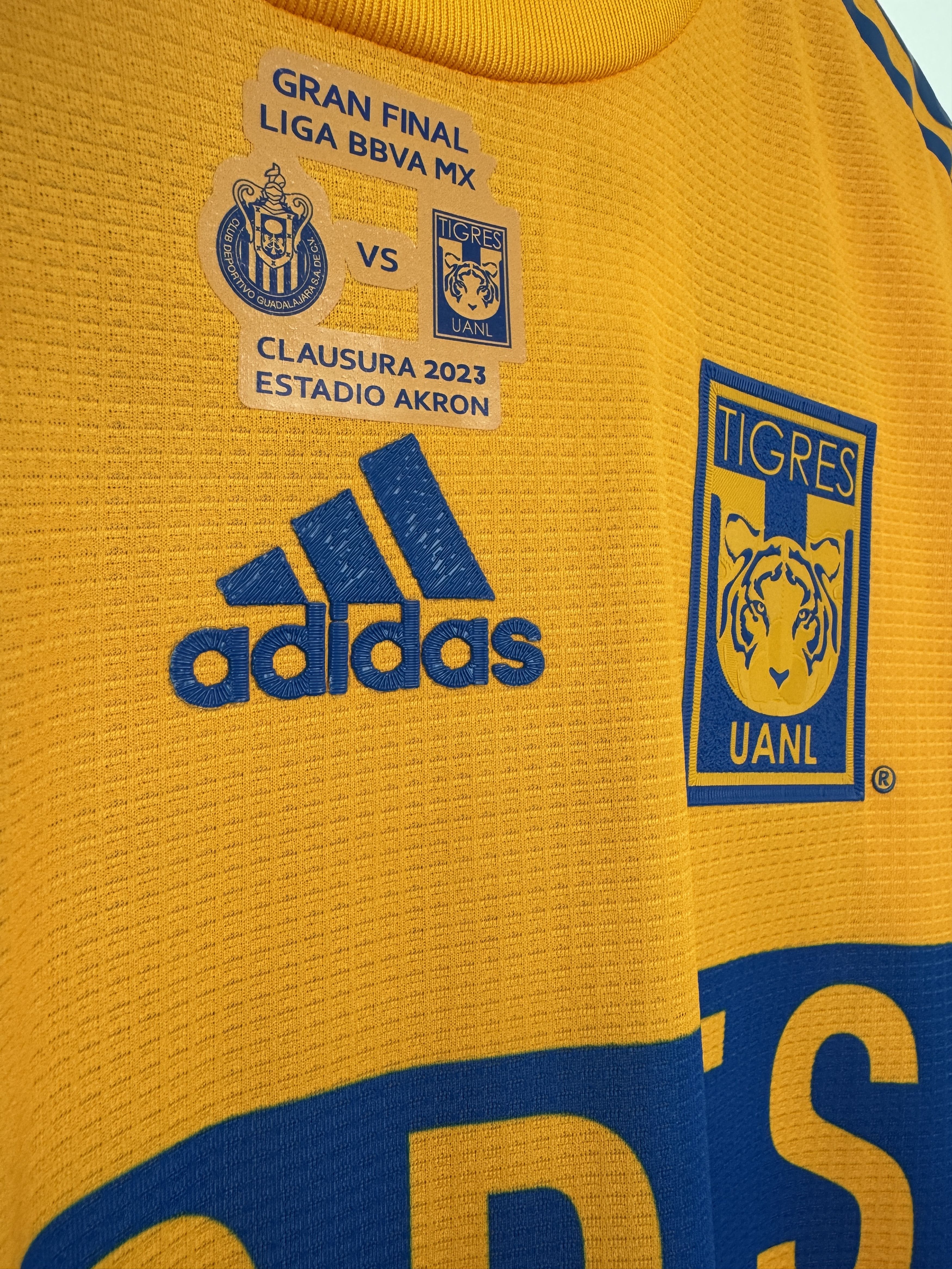 Adidas Tigres UANL 2022 2023 Player Issue Gignac Adidas Authentic Size US S / EU 44-46 / 1 - 4 Thumbnail