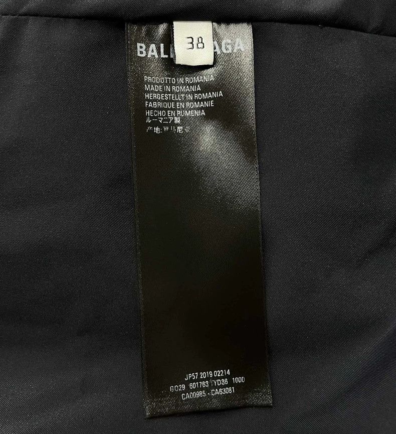 Balenciaga Balenciaga size 38 Black short down jacket Size S / US 4 / IT 40 - 6 Thumbnail