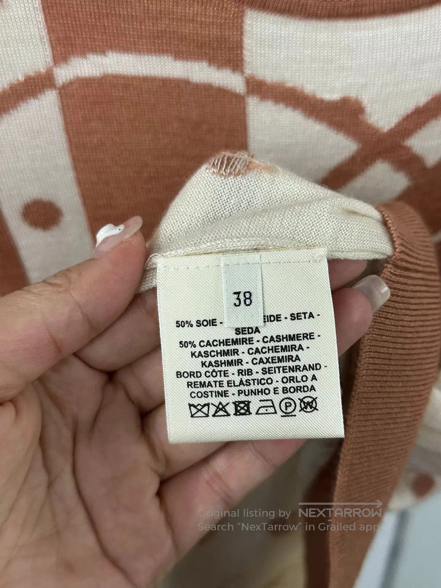 Hermes Hermes Polka Dot Knit Short Sleeve Top. Size US M / EU 48-50 / 2 - 5 Thumbnail
