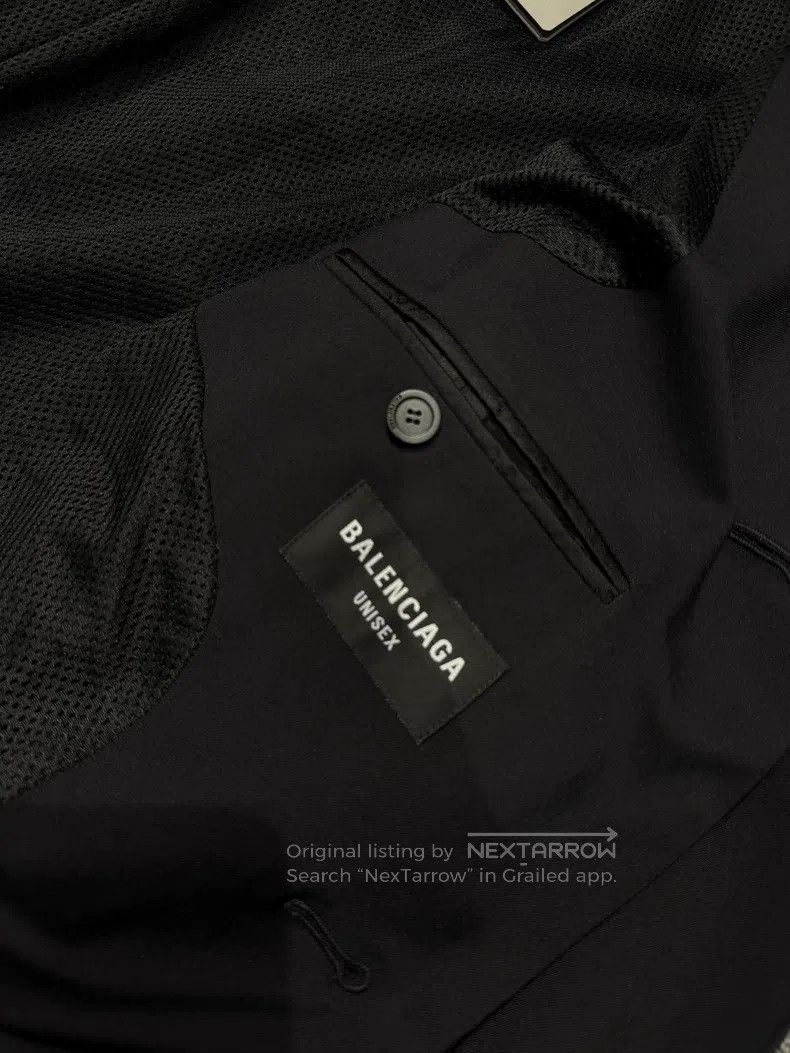 Balenciaga Balenciaga Minimalist Lapel Overcoat Size US S / EU 44-46 / 1 - 6 Thumbnail