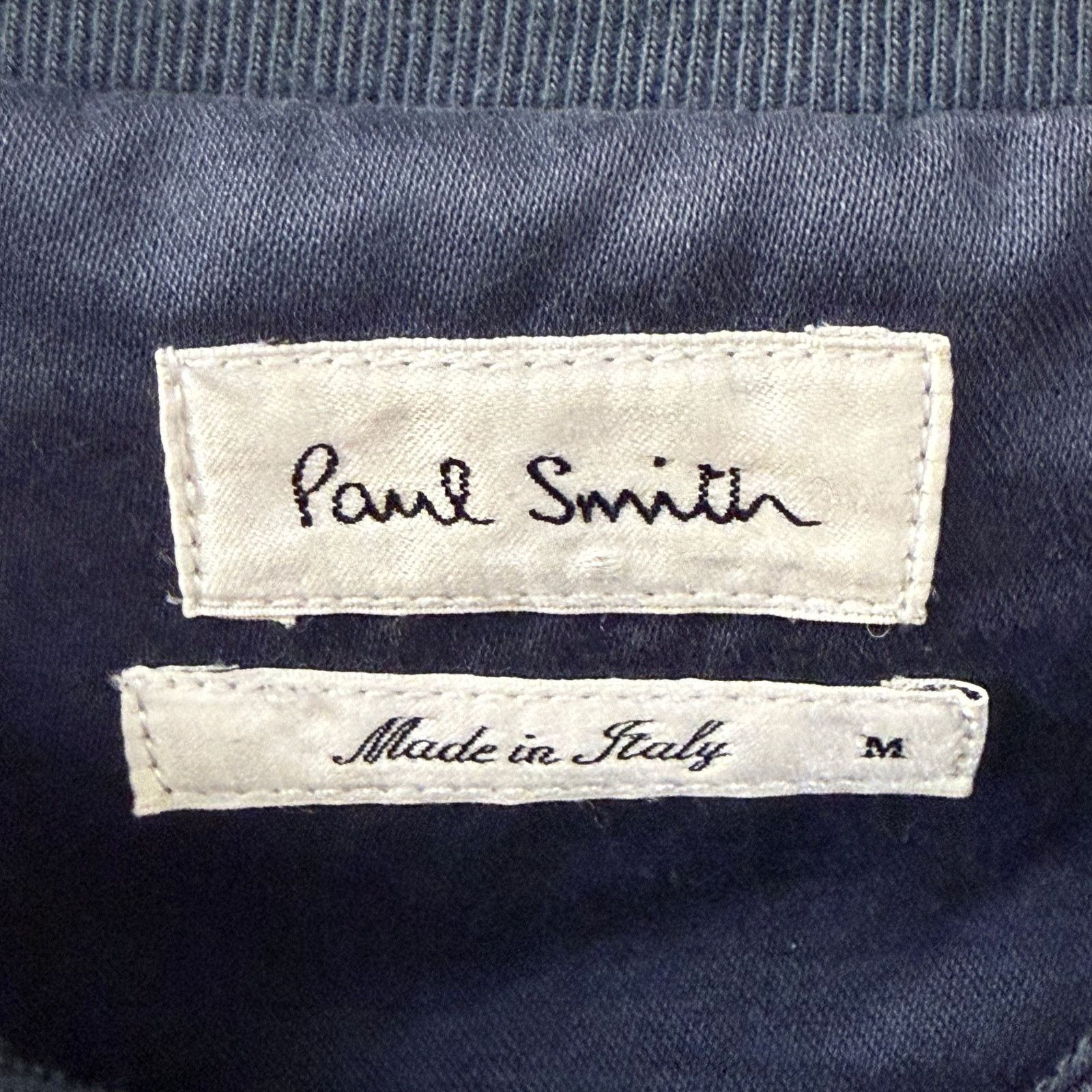 Paul Smith Paul Smith Mainline Leather Fringe Pullover – Made in Italy Size US M / EU 48-50 / 2 - 4 Thumbnail