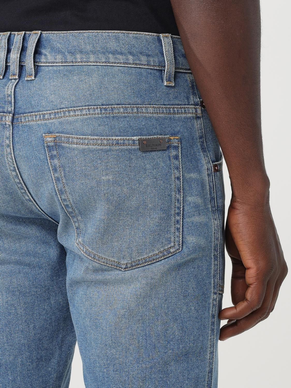 Balmain o1y0426 Denim Pant in Blue Size US 29 - 5 Thumbnail