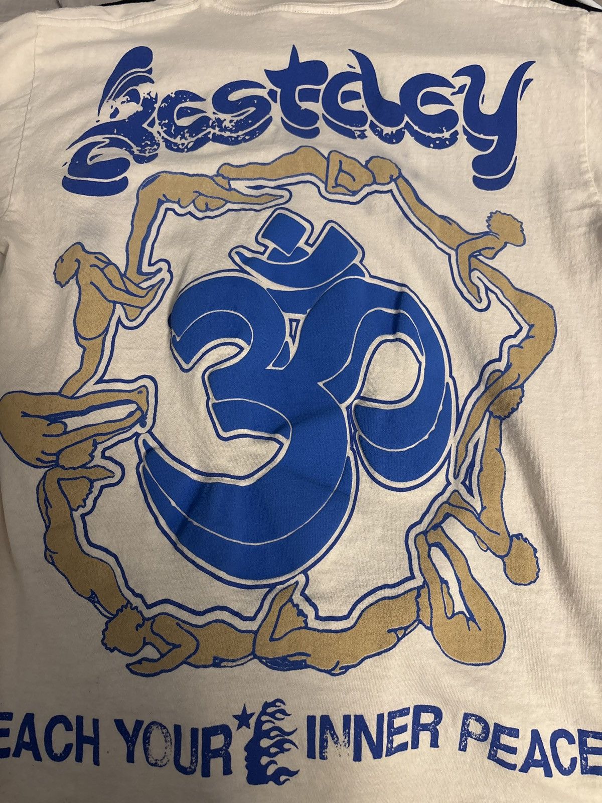 HELLSTAR HELLSTAR STUDIOS YOGA CREAM TEE Size US S / EU 44-46 / 1 - 6 Thumbnail