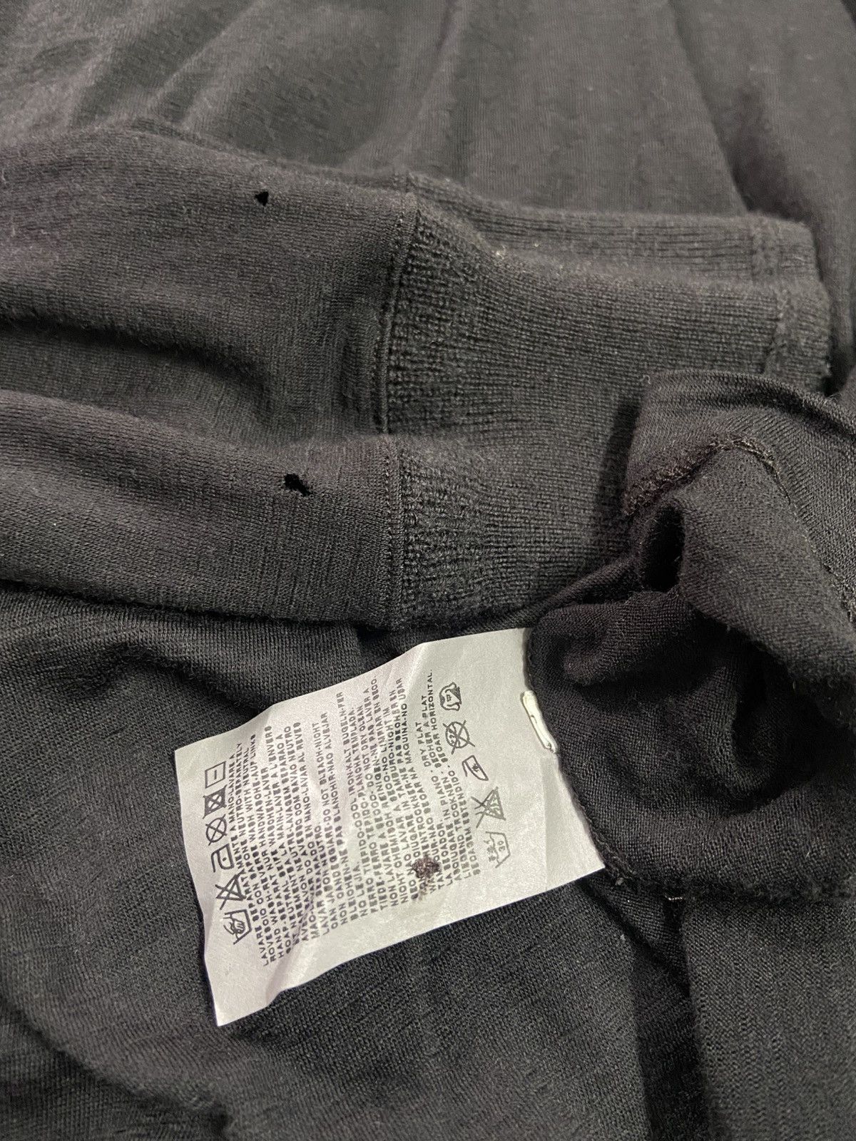 C.P. Company Vintage Cp Company Long Sleeve Polo Shirt Black Wool Size US M / EU 48-50 / 2 - 6 Thumbnail
