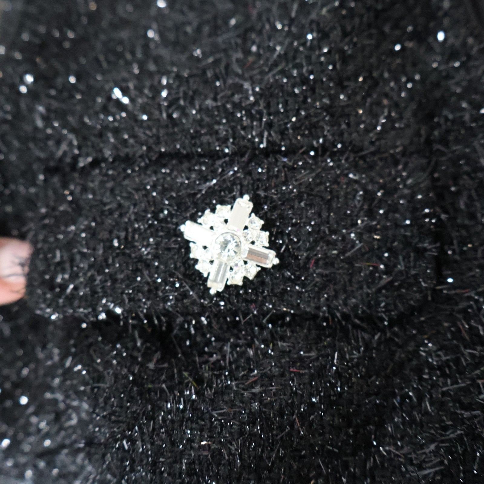 Self-Portrait Self Portrait Tinsel Boucle Button Front Midi Dress Size 2 Size XS / US 0-2 / IT 36-38 - 18 Thumbnail