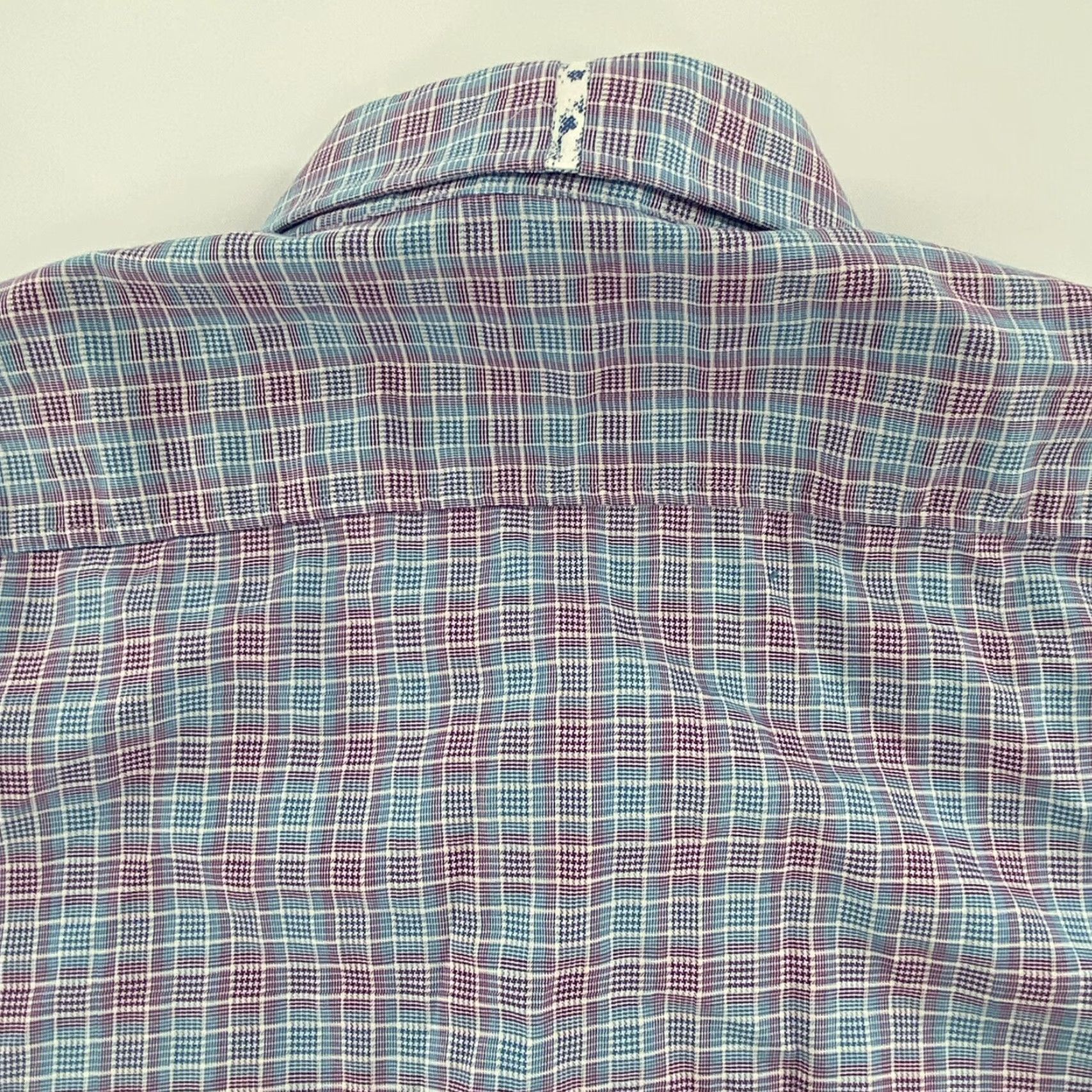 Robert Graham VINTAGE Robert Graham Men's Shirt XL Blue Plaid Button-Up Casual Modern Americana Size US XL / EU 56 / 4 - 4 Thumbnail