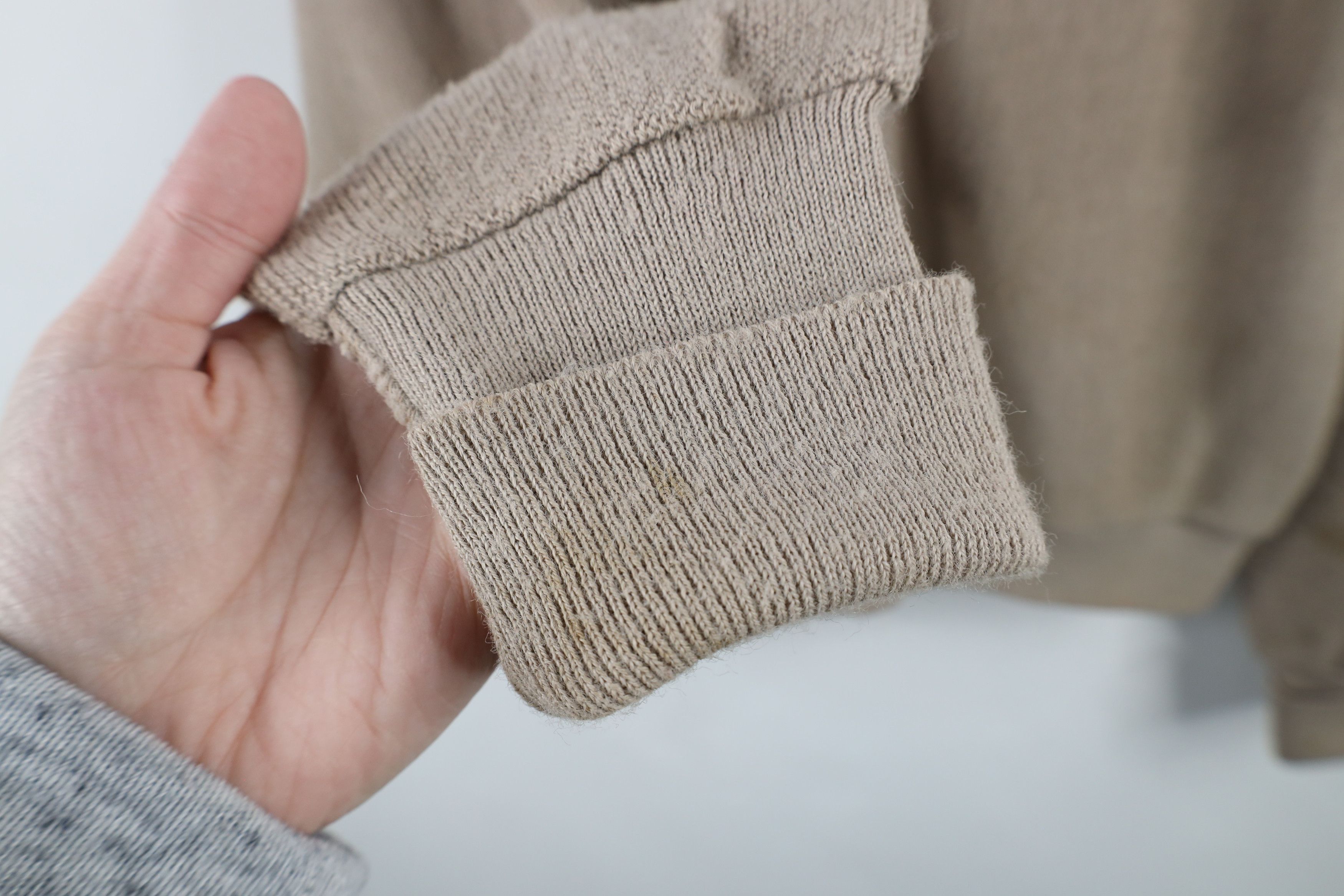 Vintage Vintage 70s 80s PGA Tour Golf Cardigan Sweater Beige USA Size US L / EU 52-54 / 3 - 6 Thumbnail