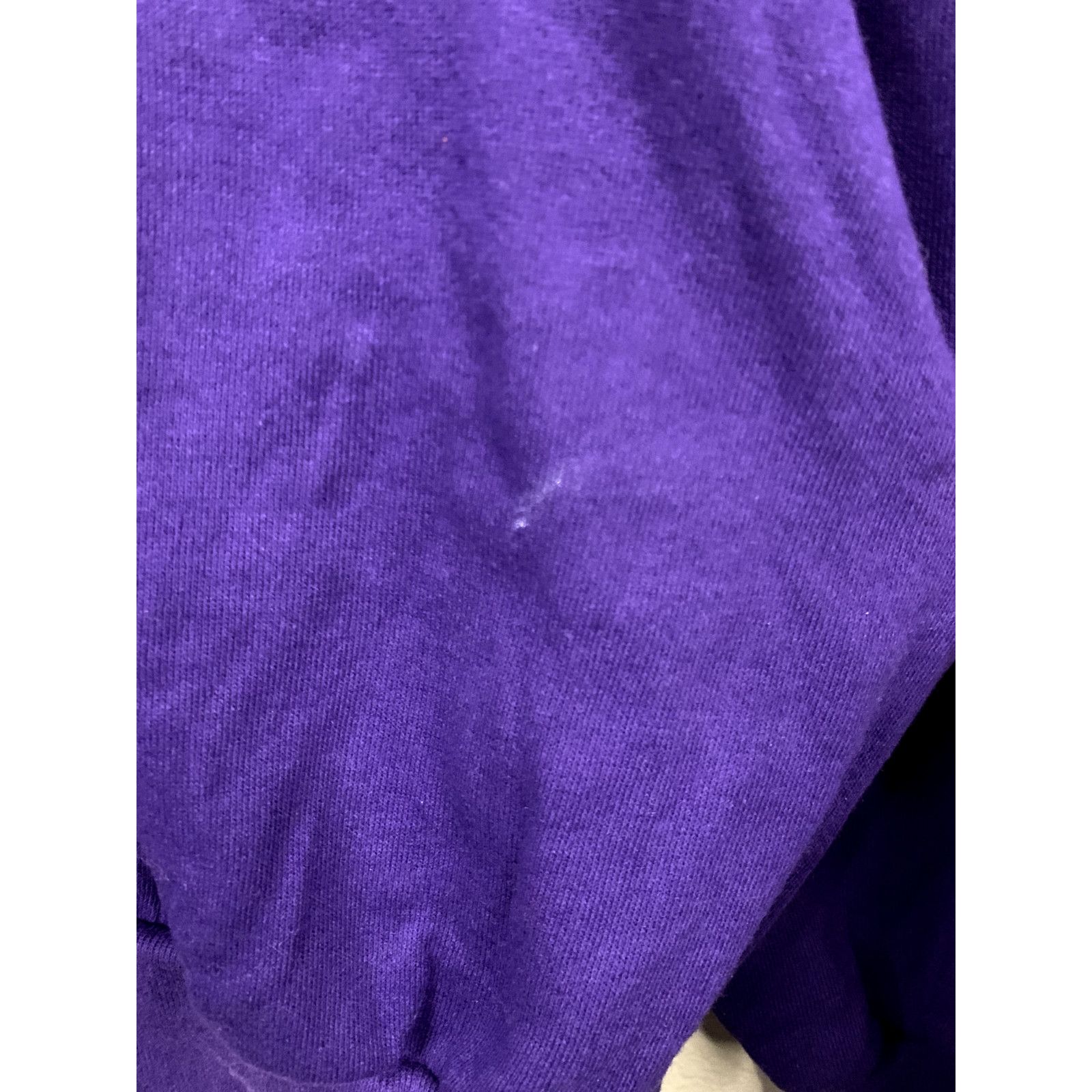 Jerzees Vintage Minnesota Sweatshirt Crewneck XL Purple STAINED 90s Size US XL / EU 56 / 4 - 2 Thumbnail