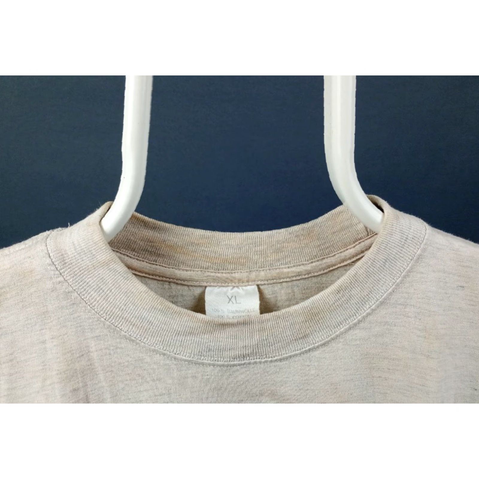 Vintage Vintage Unbranded Basketball T-shirt Graphic Tee XL Men Beige 1990s Sportswear/Beach Size US XL / EU 56 / 4 - 7 Thumbnail