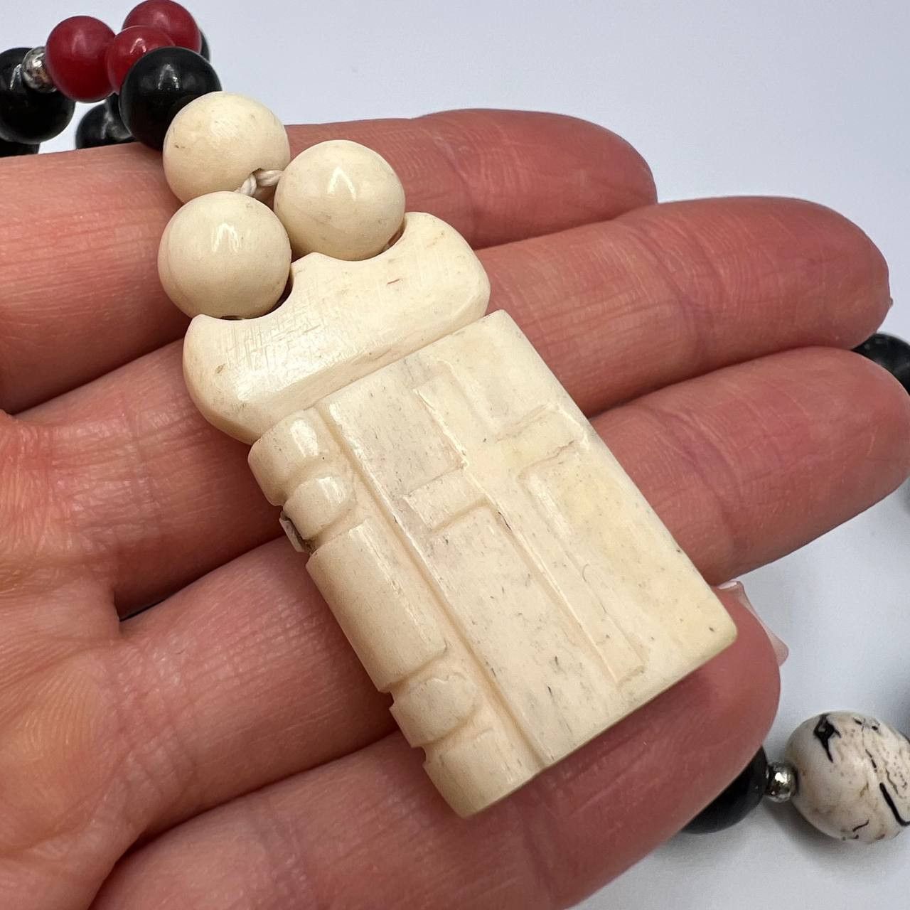 Vintage Vintage Christian Worry Prayer 33 Beads Rosary Biblie Size ONE SIZE - 5 Thumbnail
