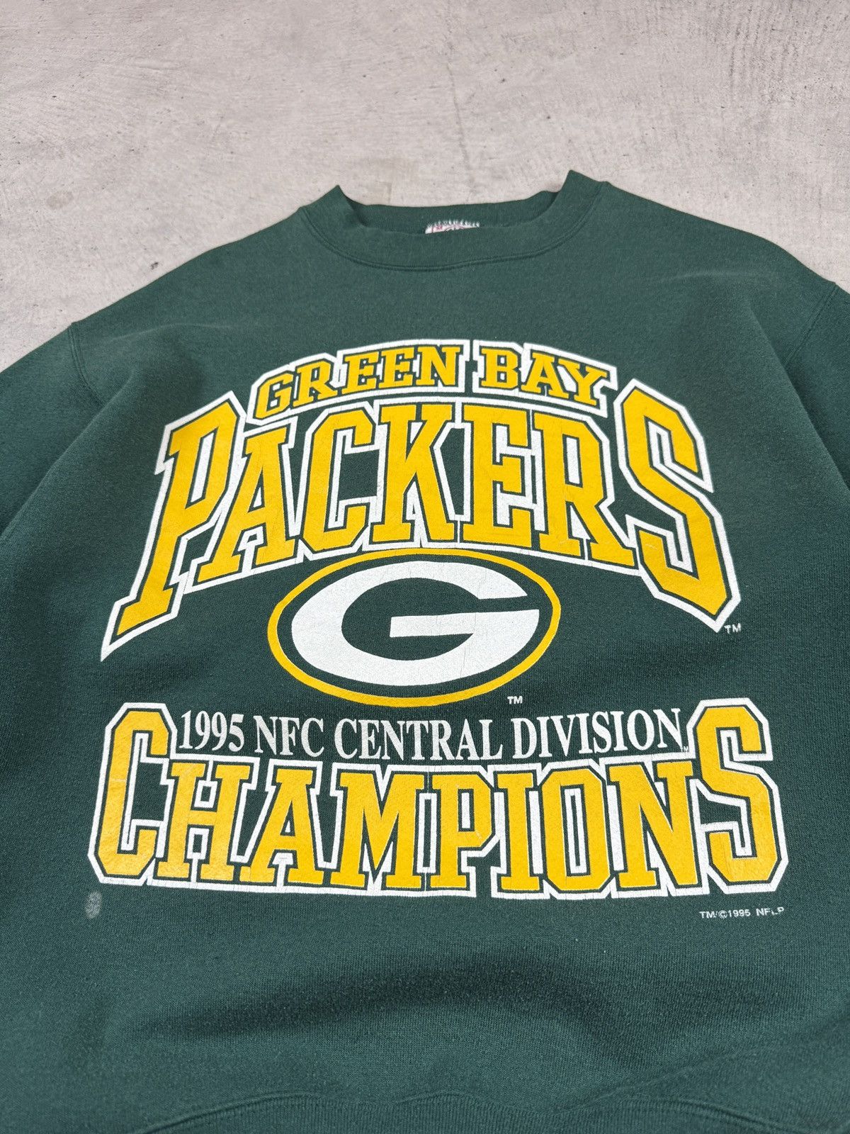 Vintage 1995 Green Bay NFC Champs Crewneck Size US M / EU 48-50 / 2 - 3 Thumbnail