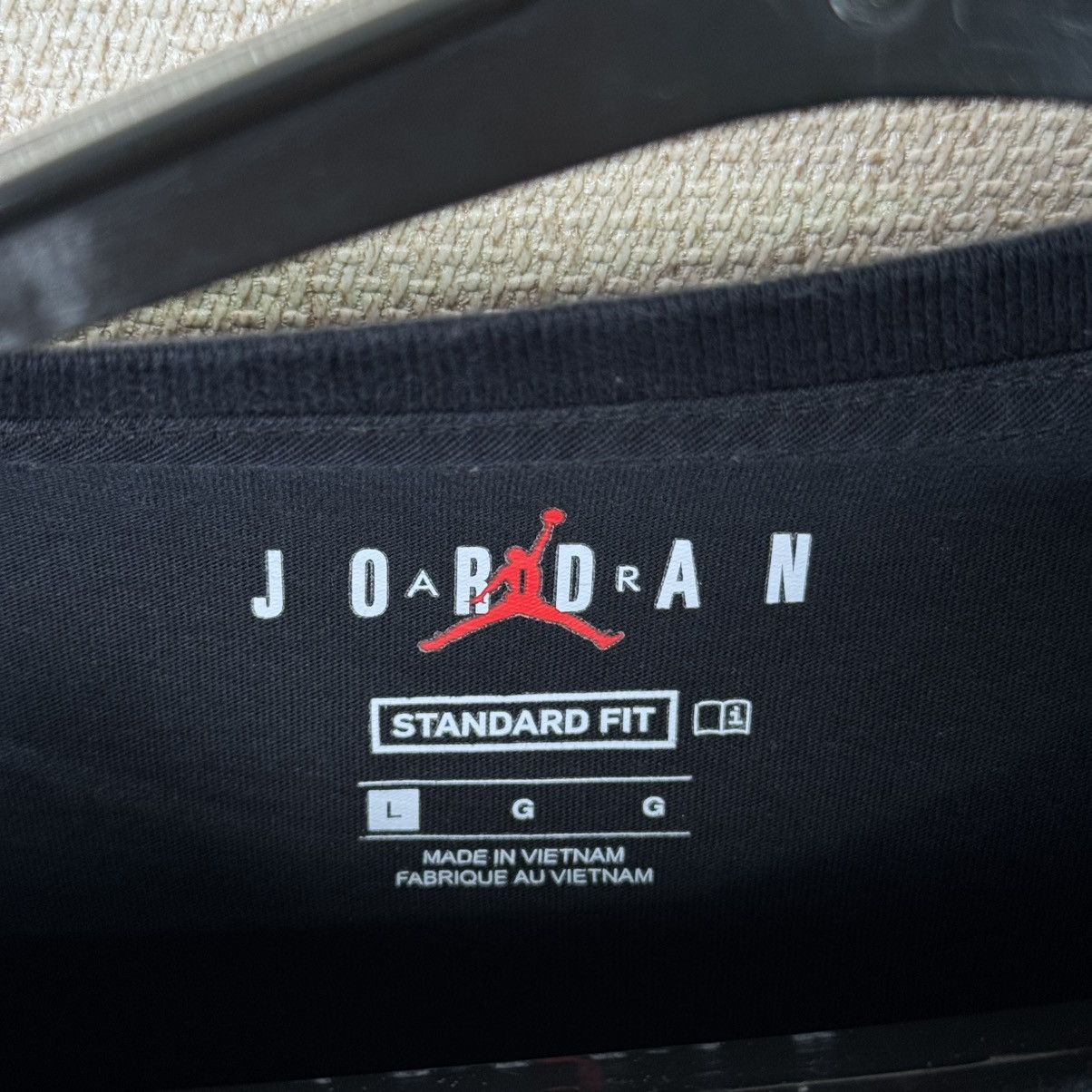 Jordan Brand Air Jordan Long Sleeve Classic Jumpman L Sports Black Men Size US L / EU 52-54 / 3 - 14 Thumbnail