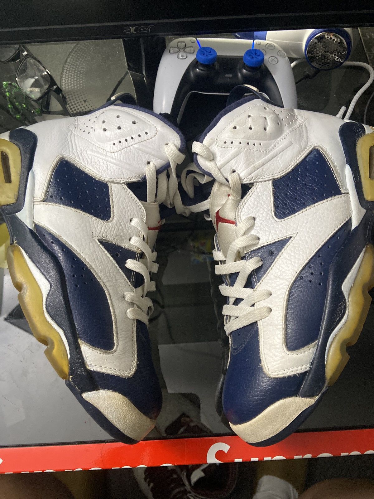 Jordan Brand × Nike Air Jordan 6 Olympic Size US 9.5 / EU 42-43 - 1 Thumbnail