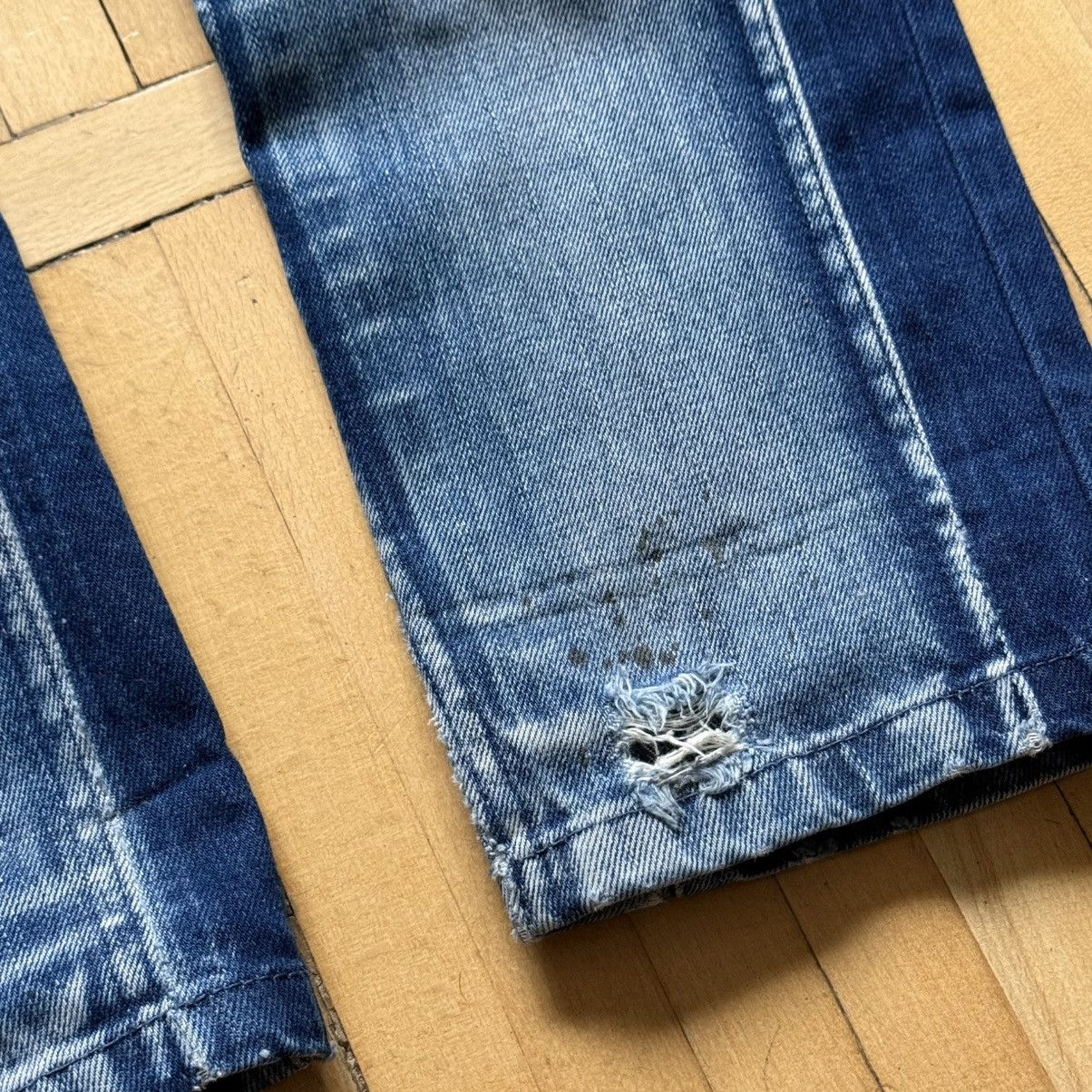 Dolce & Gabbana 📌 Vintage Dolce&Gabbana Archive 00s Y2K Distressed Jeans Size 26" / US 2 / IT 38 - 15 Thumbnail