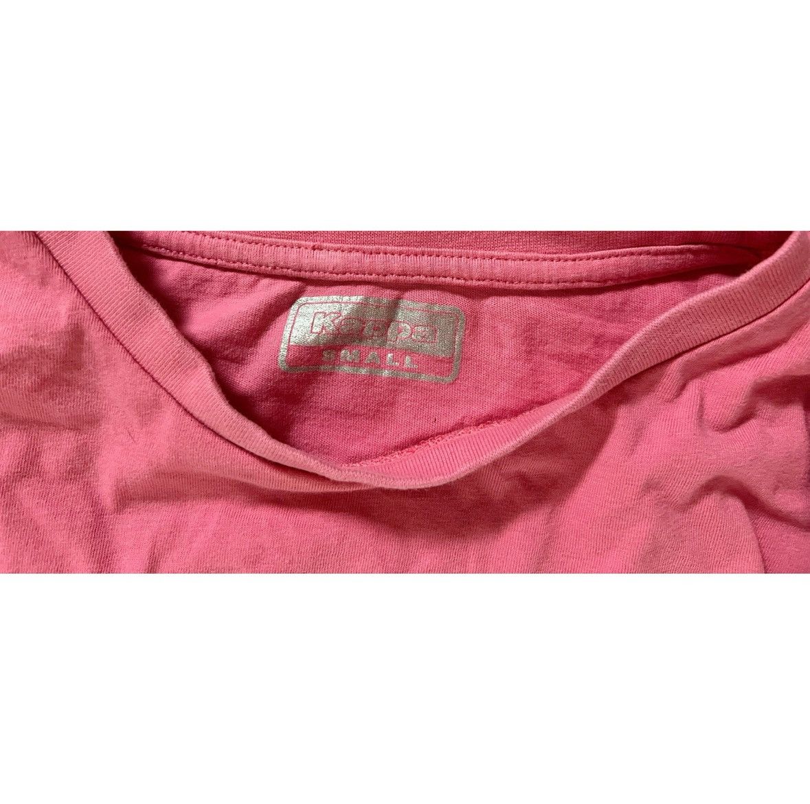 Kappa Kappa Pink White Logo Graphic Short Sleeve Tee Shirt Size S💗 Size US S / EU 44-46 / 1 - 5 Thumbnail