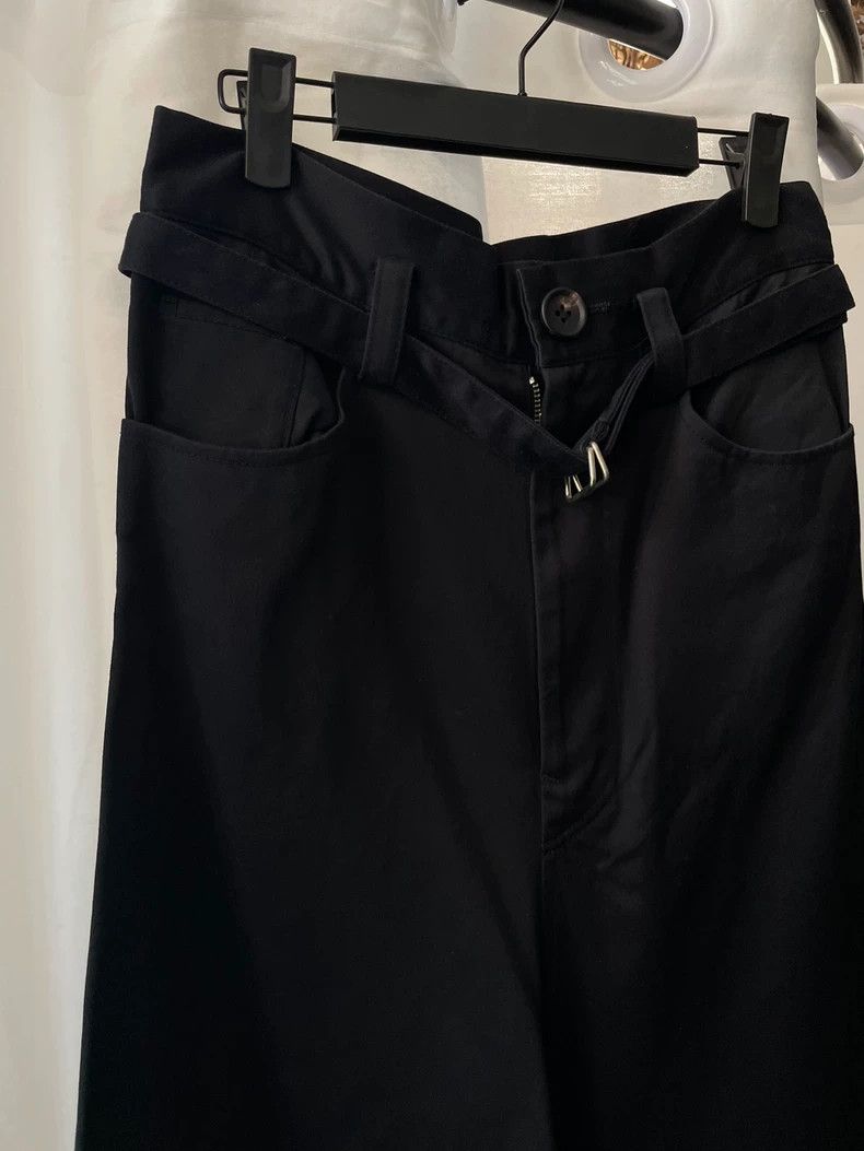 Yohji Yamamoto yohji Yamamoto size 3 Medieval Black Women's Wide Leg Pant Size 25" / US 0 / IT 36 - 3 Thumbnail