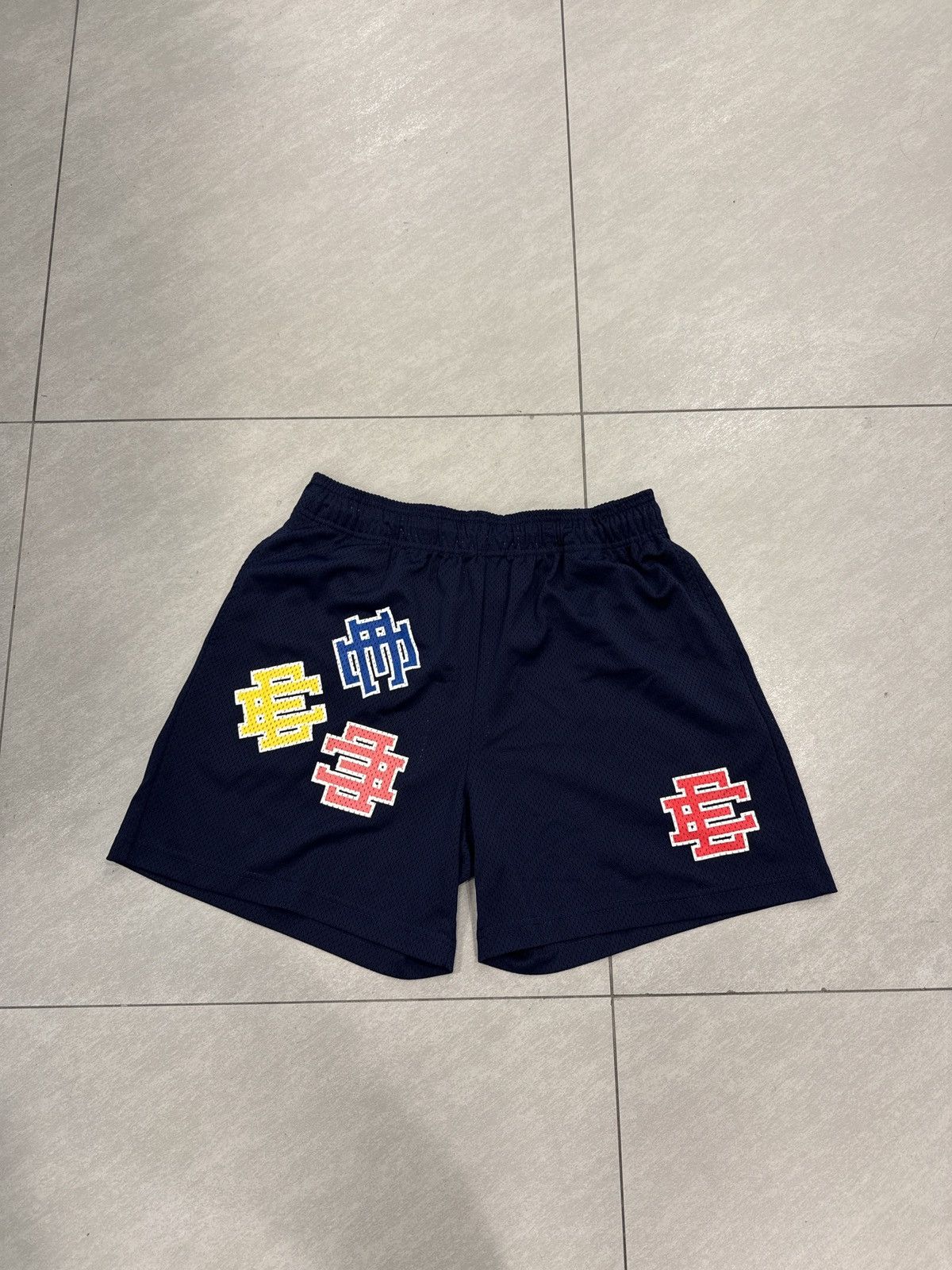 Eric Emanuel Eric Emanuel Multi E Navy Shorts Size US 34 / EU 50 - 1 Thumbnail