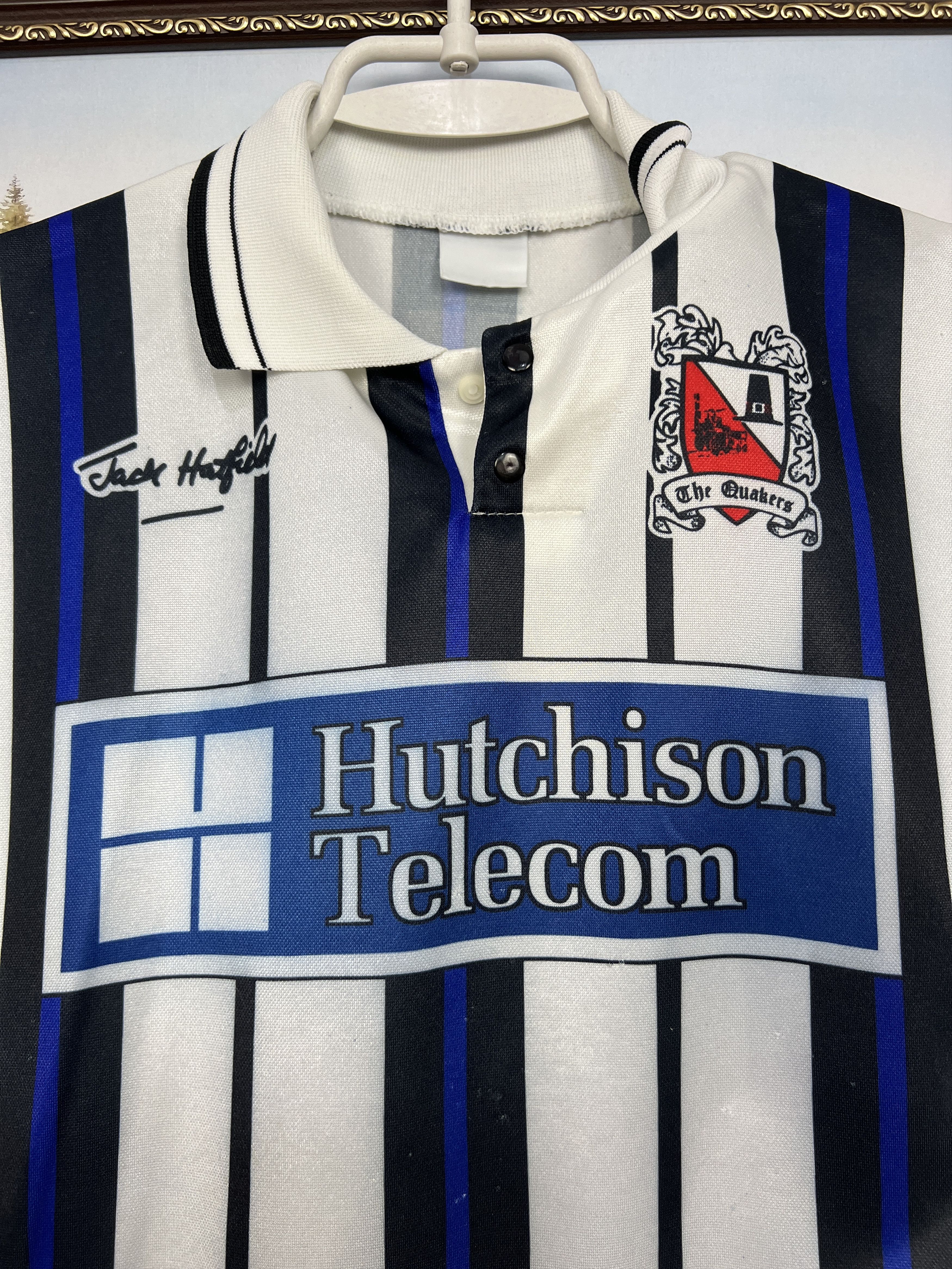 Vintage Darlington Home football shirt 1993 Soccer Size Boys Size US XS / EU 42 / 0 - 3 Thumbnail