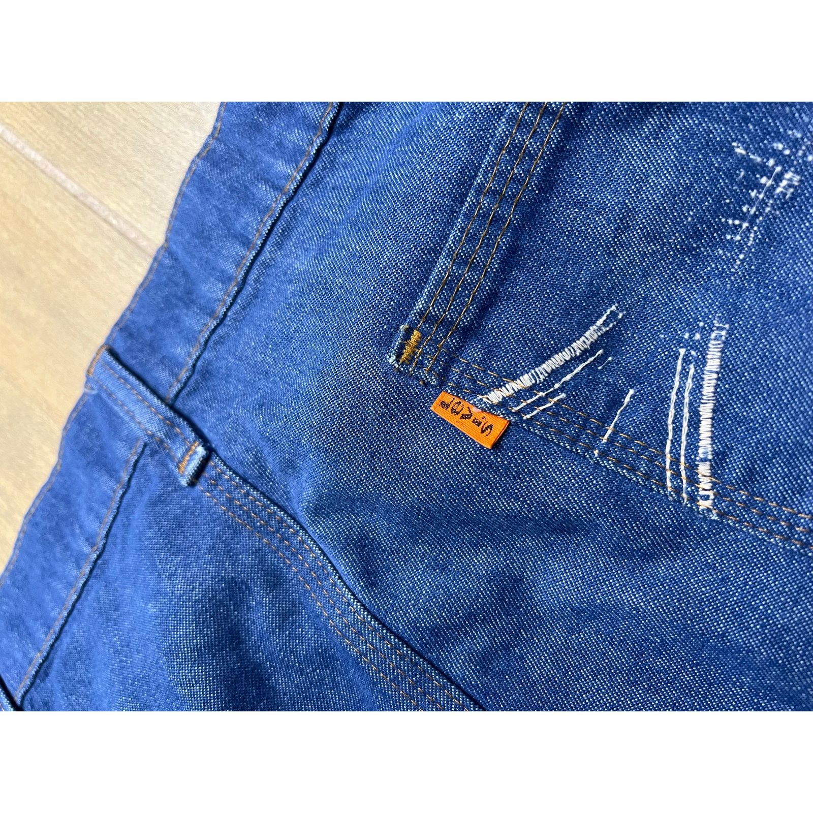 Levi's Vintage Levi’s Orange Tab Bootcut Jeans USA 1970s -80s denim Size US 33 - 17 Thumbnail