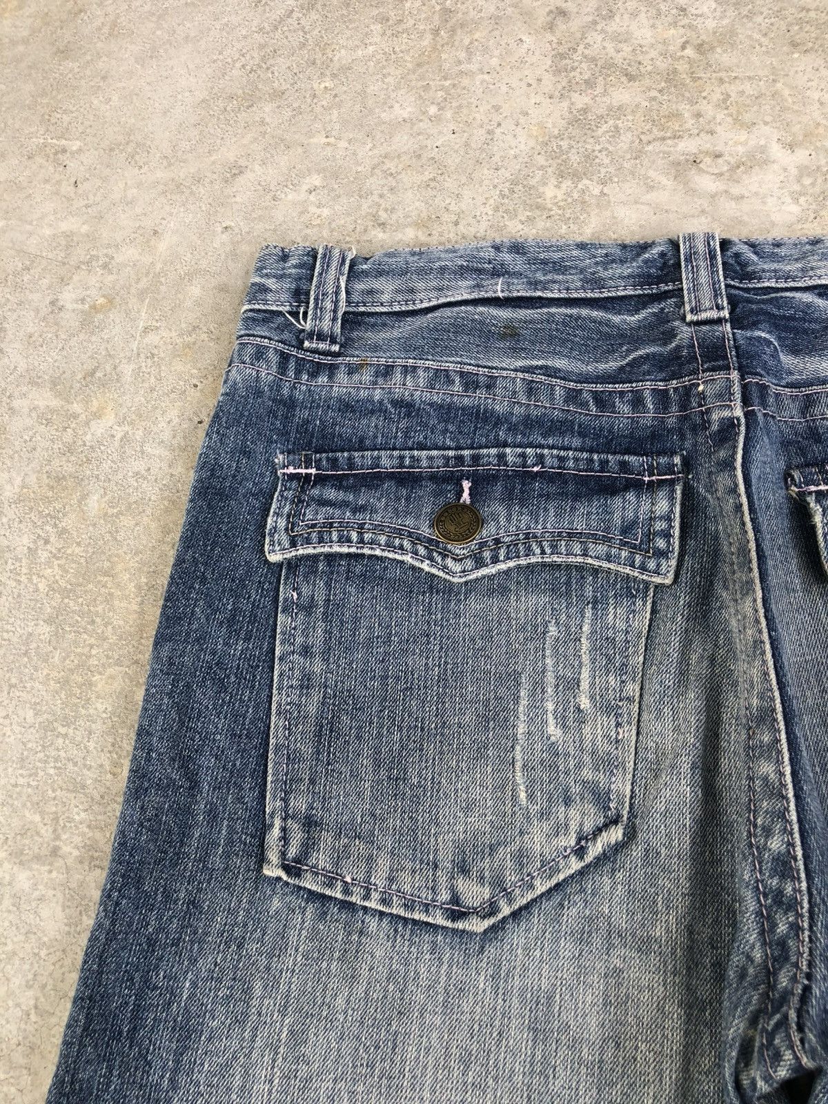 Japanese Brand Japanese Buden Skeleton Distressed Jeans Size US 34 / EU 50 - 17 Thumbnail