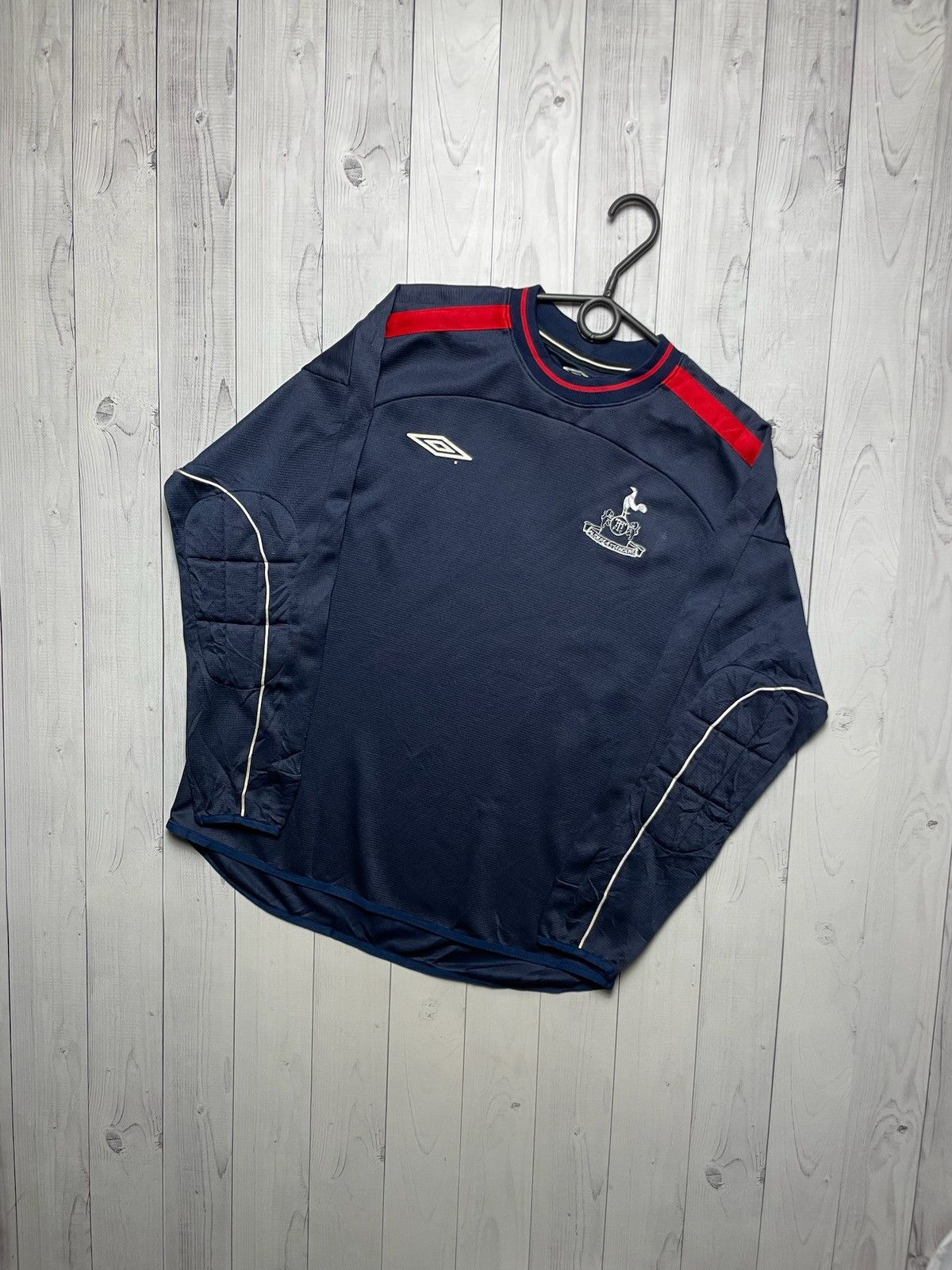 Umbro × Vintage Vintage Umbro Tottenham soccer jersey 1 Goalkeeper Spurs L Size US L / EU 52-54 / 3 - 1 Thumbnail